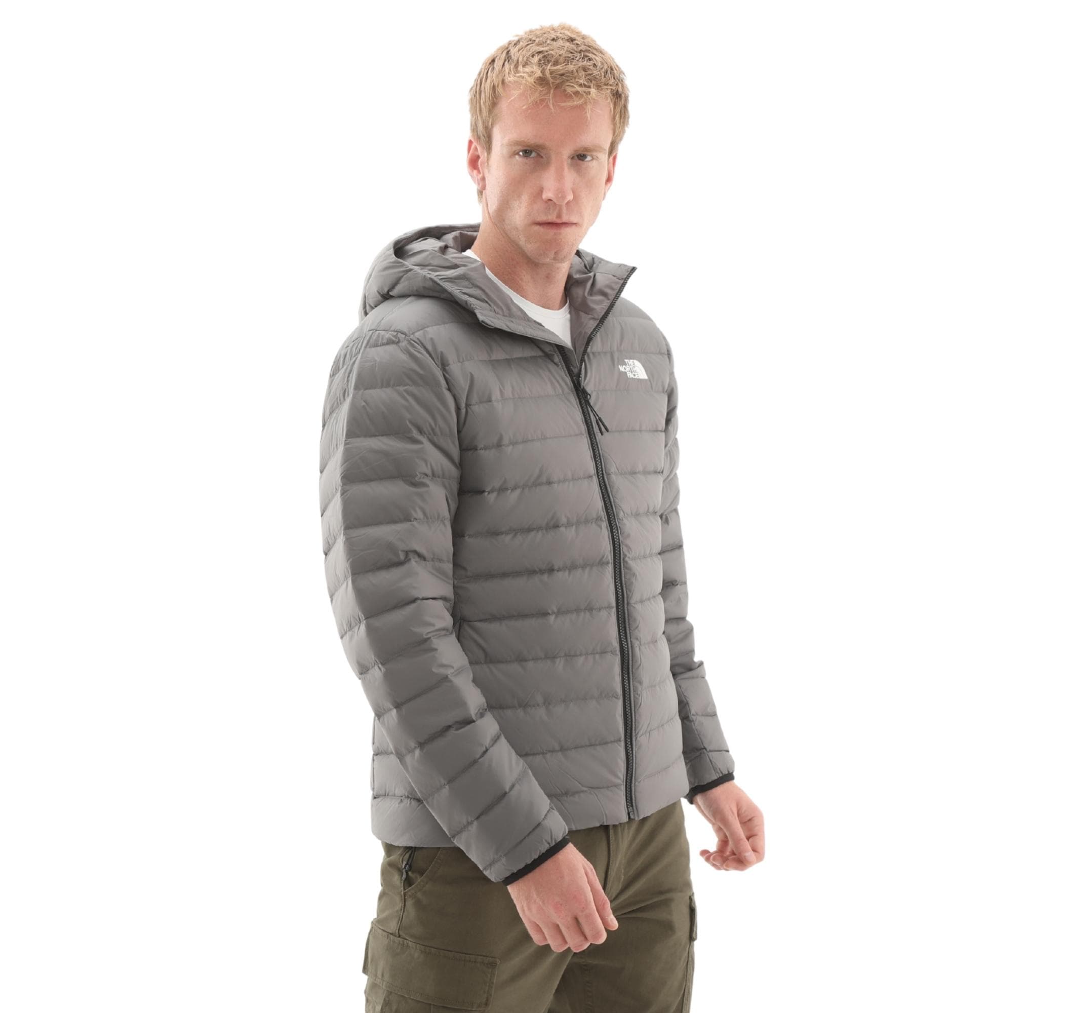 The North Face The North Face M Classıc Down Hooded Jacket Erkek Mont Gri - 2