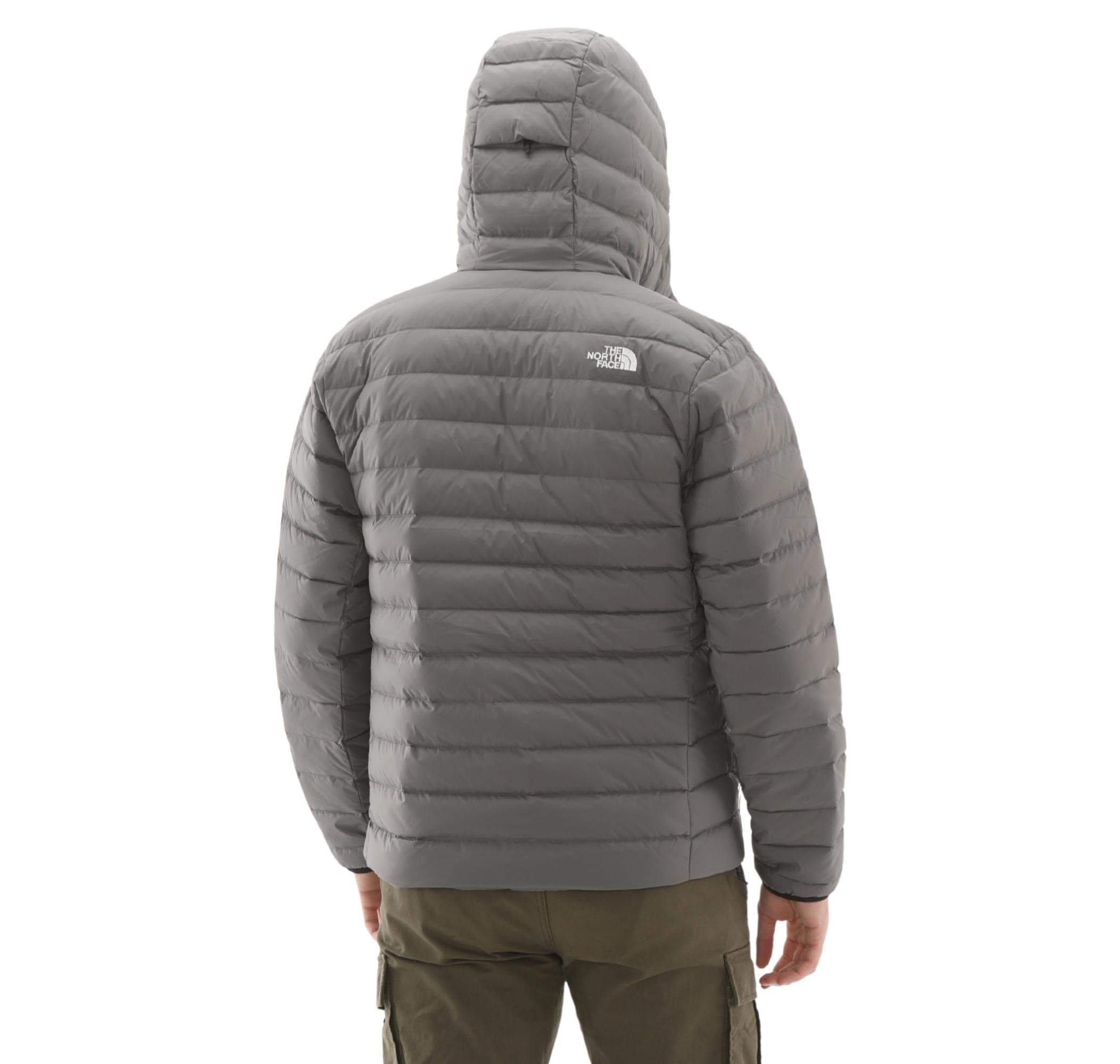 The North Face The North Face M Classıc Down Hooded Jacket Erkek Mont Gri - 4