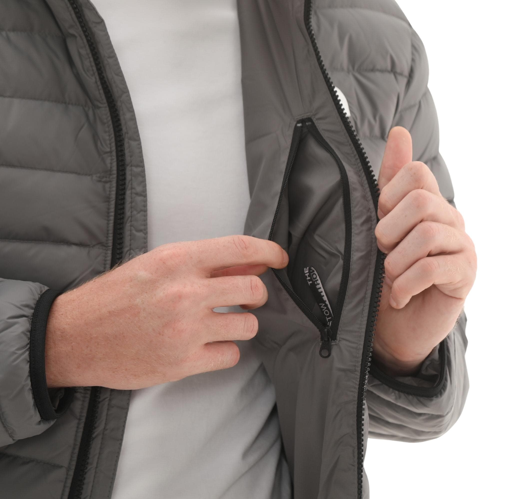 The North Face The North Face M Classıc Down Hooded Jacket Erkek Mont Gri - 6