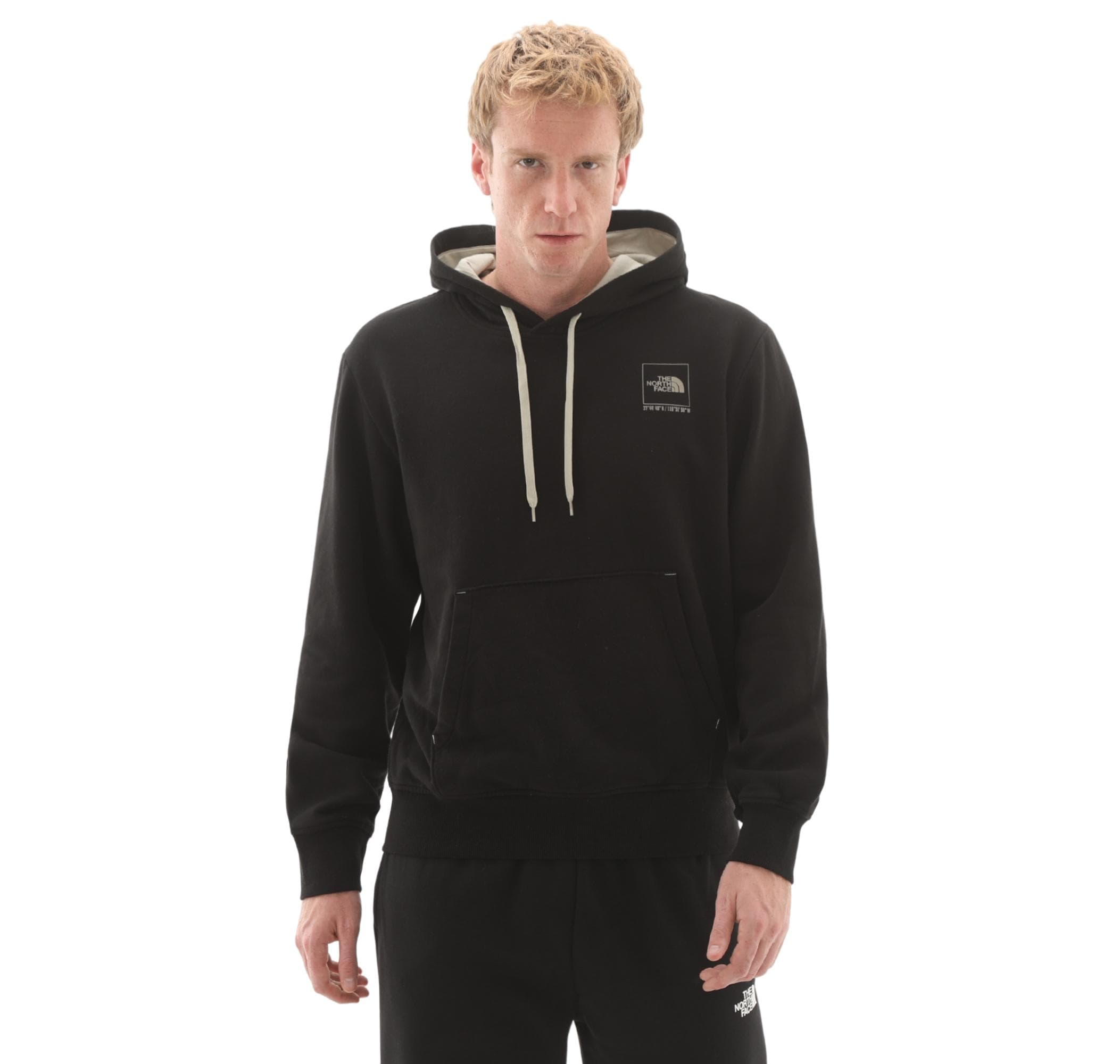 The North Face The North Face M Coordınates Relaxed Hooded Sweatshırt Erkek Sweatshirt Siyah