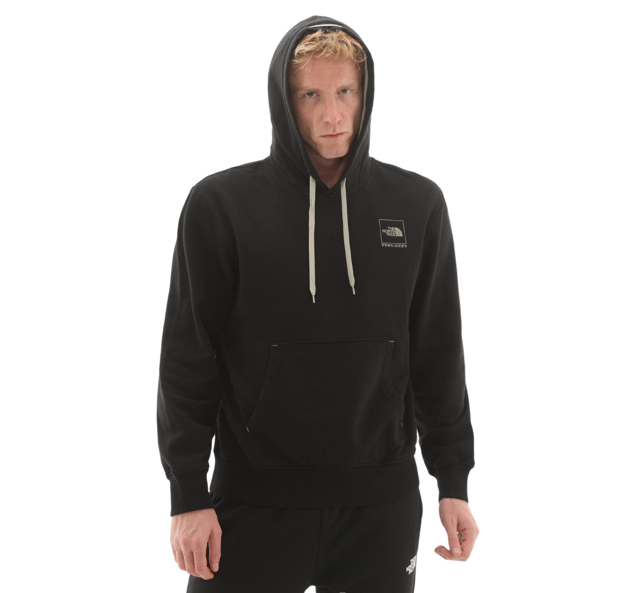 The North Face The North Face M Coordınates Relaxed Hooded Sweatshırt Erkek Sweatshirt Siyah - 4