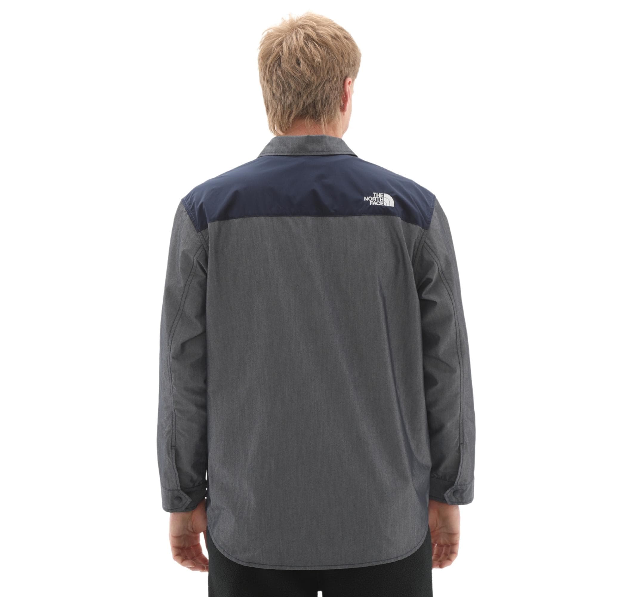 The North Face The North Face M Denım Ls Shırt - Ap Erkek Gömlek Gri - 4