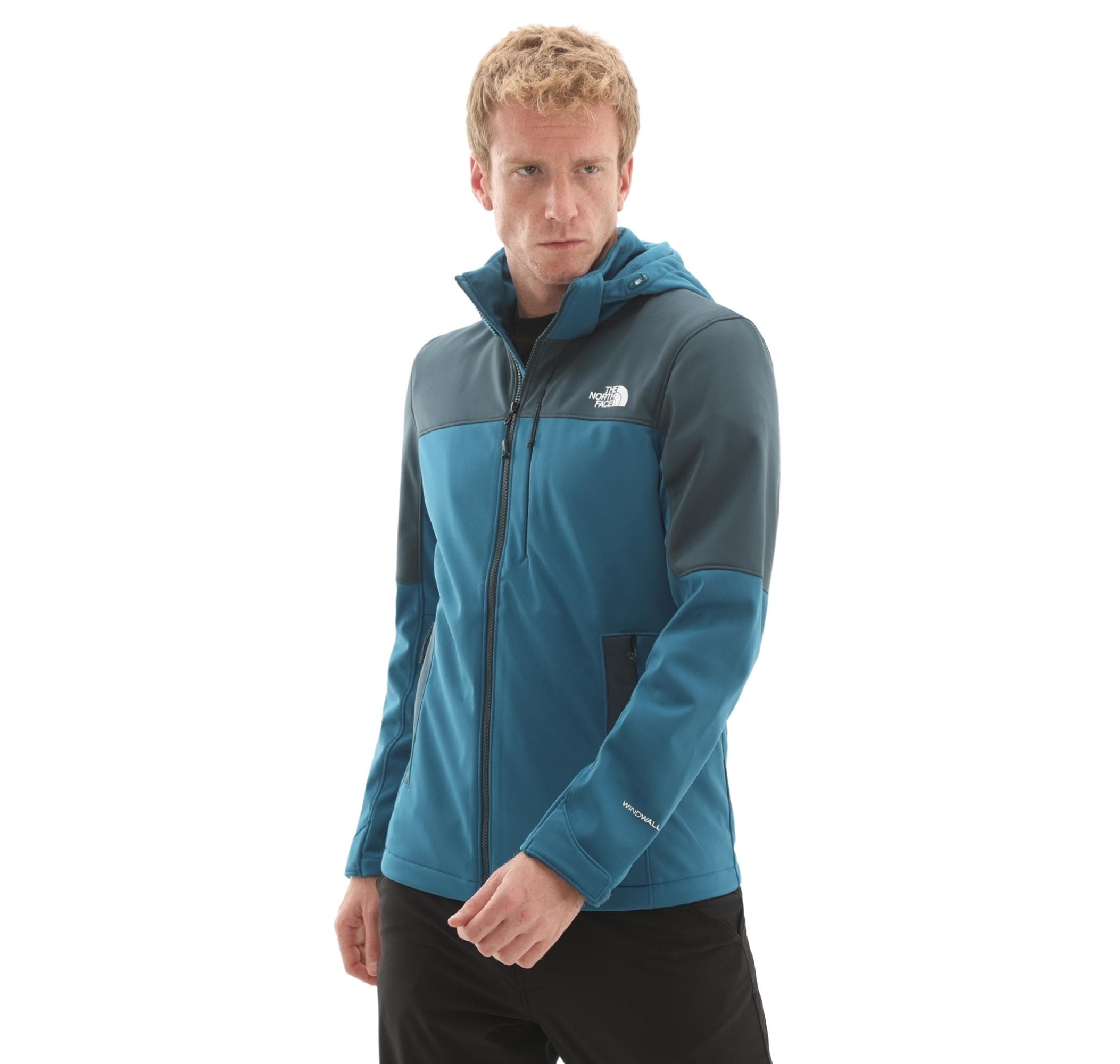 The North Face The North Face M Dıablo Softshell Detachable Hood Erkek Ceket Mavi - 2