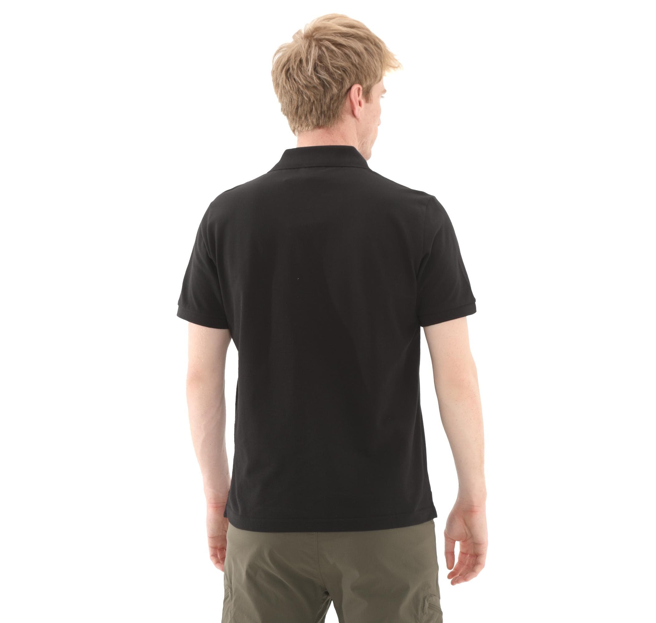 The North Face The North Face M Essentıal Regular Polo Erkek T-Shirt Siyah - 4