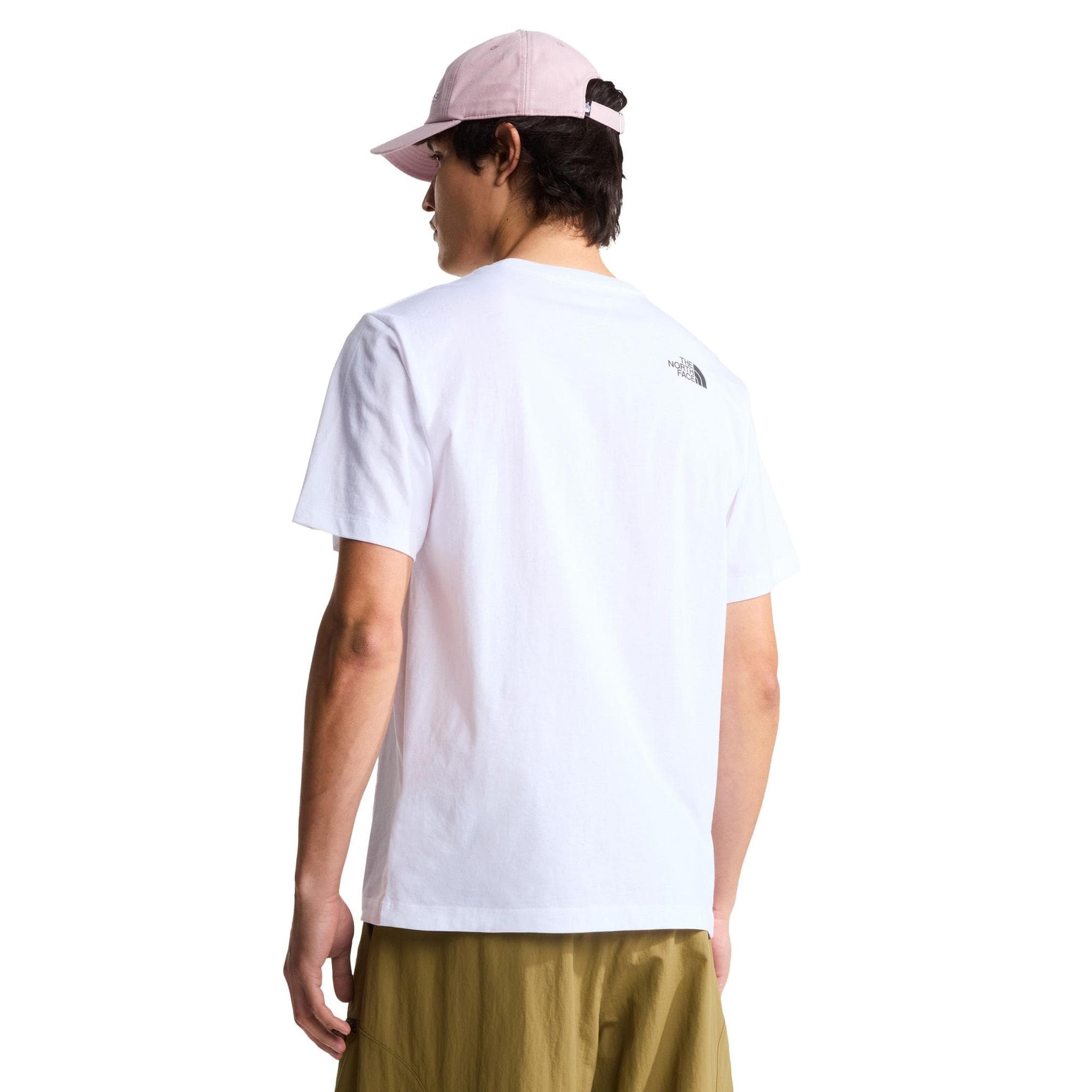 The North Face The North Face M Evolutıon Half Dome Regular Short Slee Erkek T-Shirt Beyaz - 2