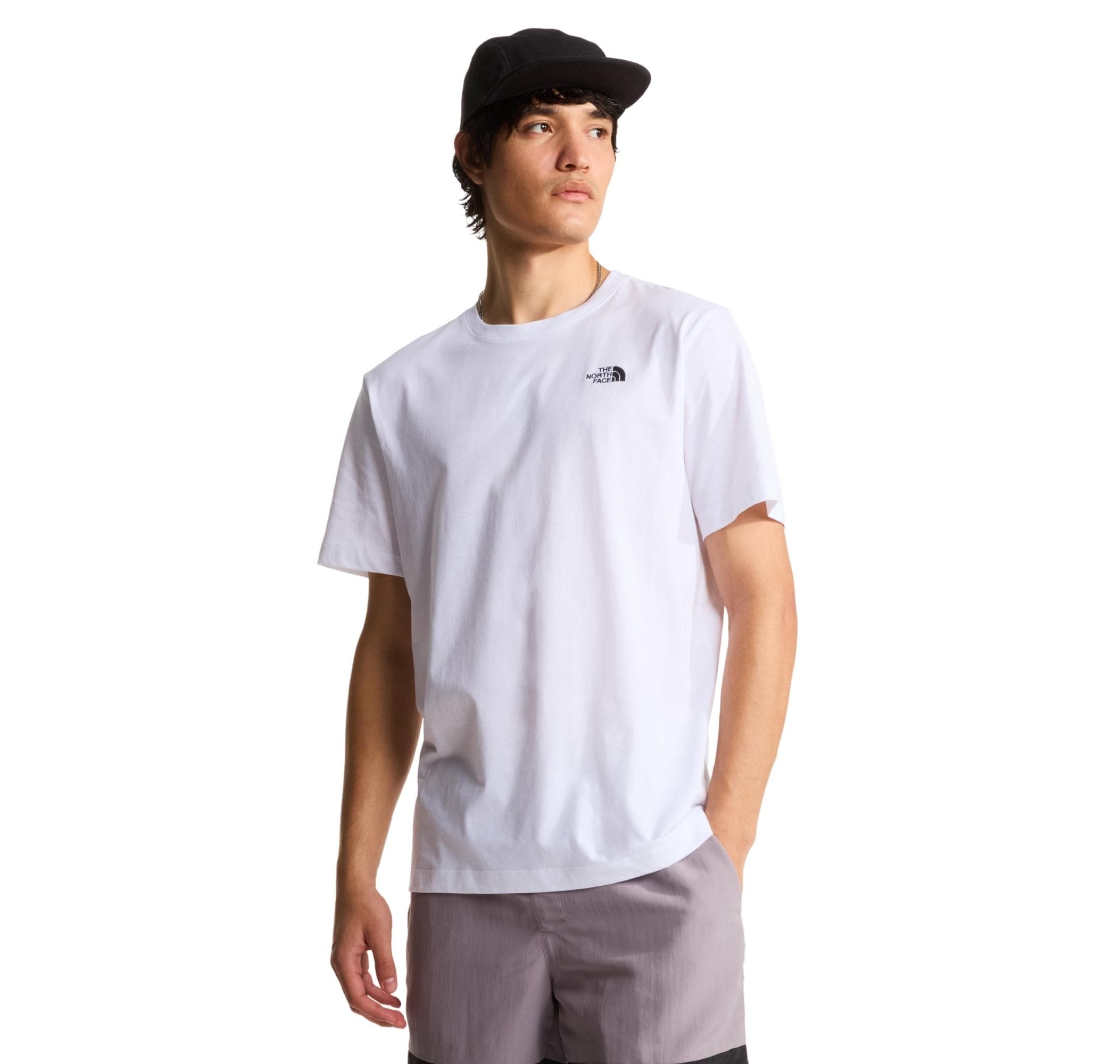 The North Face The North Face M Evolutıon Sımple Dome Regular Short Sl Erkek T-Shirt Beyaz