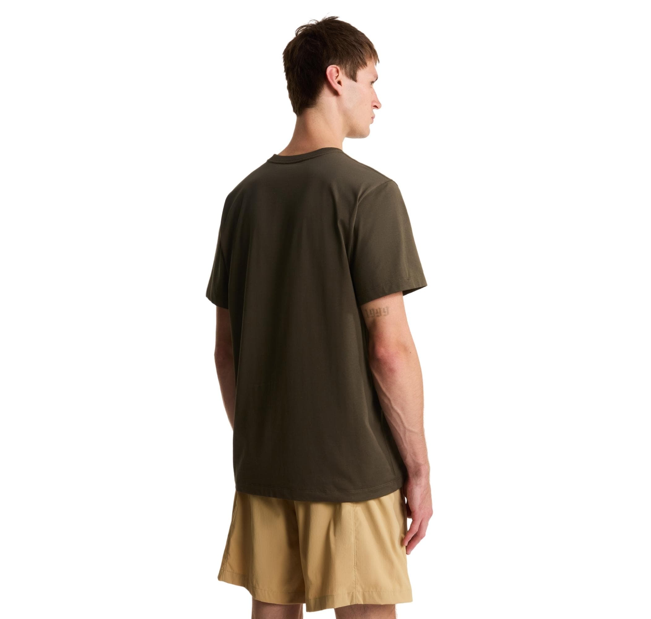 The North Face The North Face M Evolutıon Sımple Dome Regular Short Sl Erkek T-Shirt Haki - 3