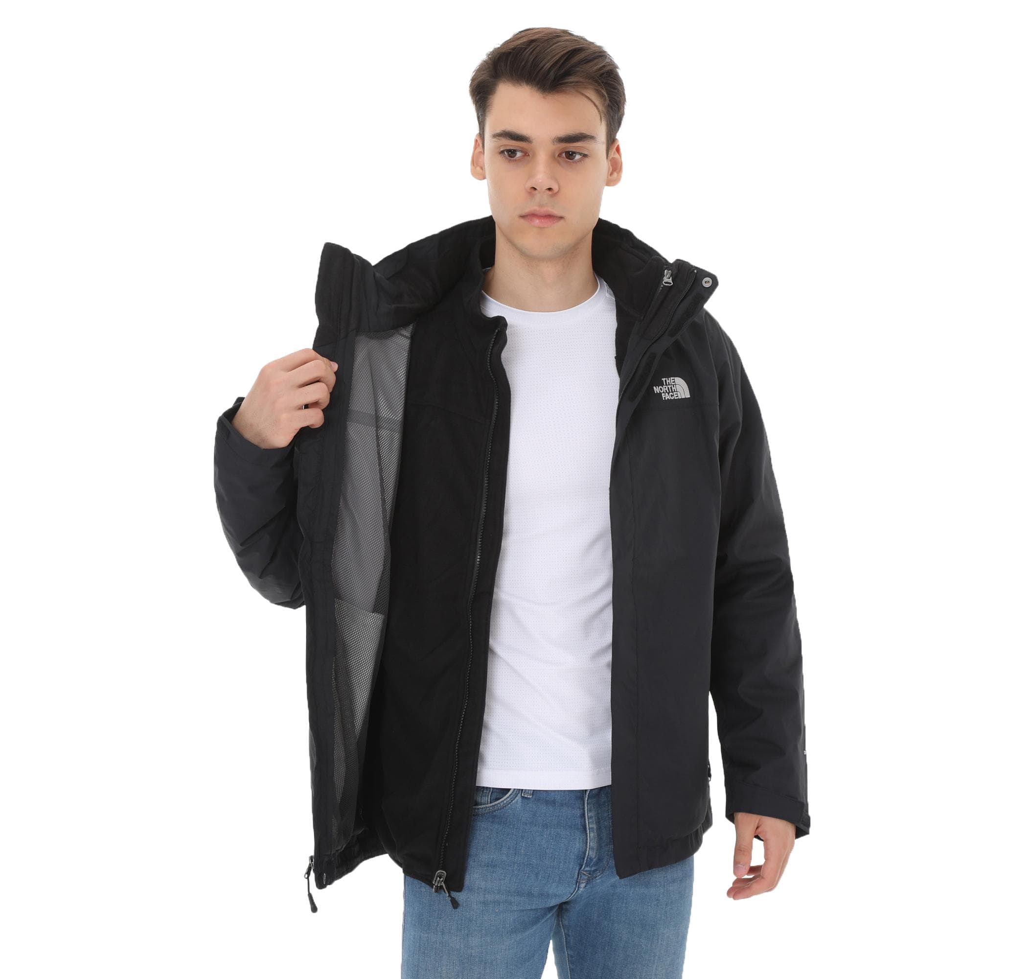 The North Face The North Face M Evolve Iı Trıclımate Jacket Erkek Mont Siyah - 4