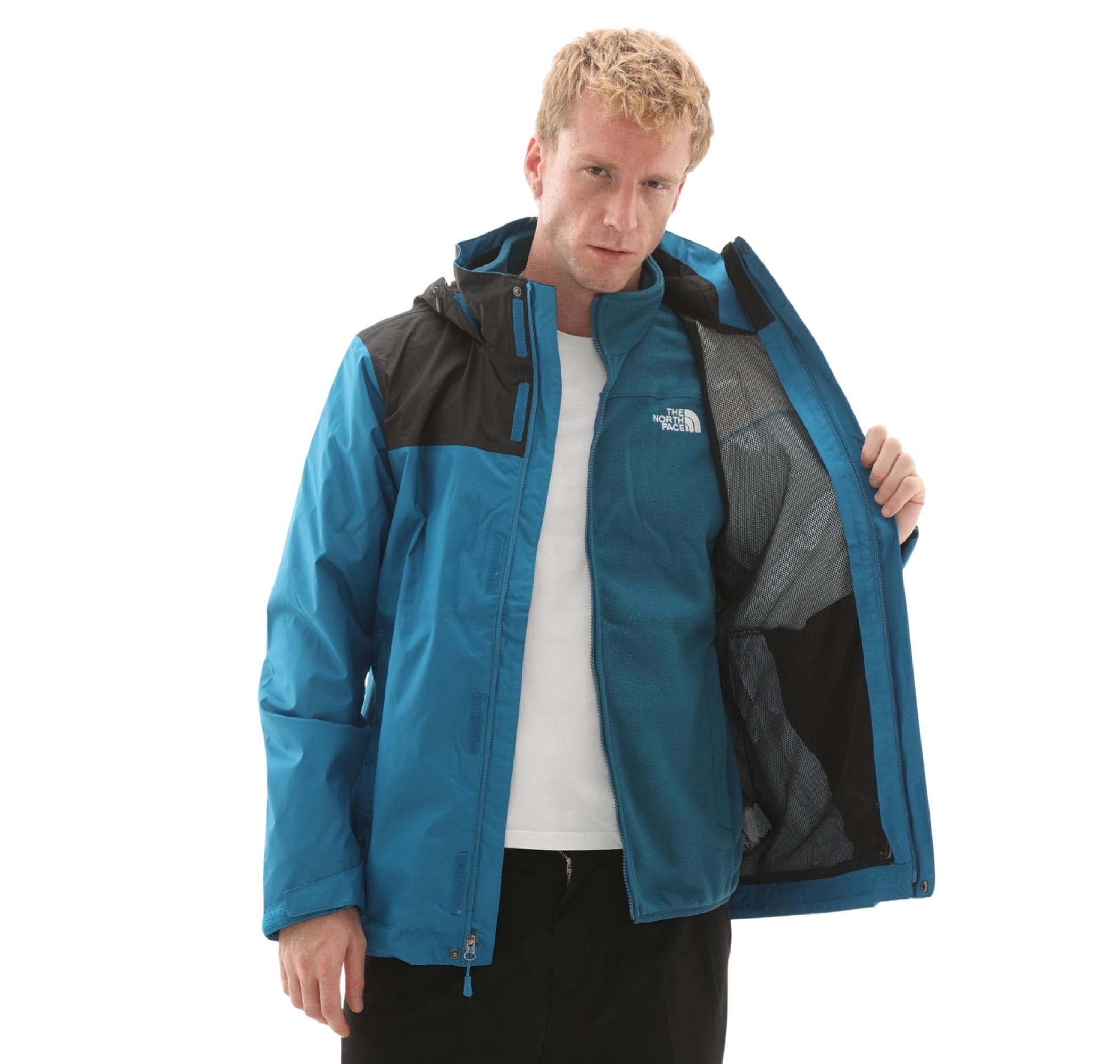 The North Face The North Face M Evolve Iı Trıclımate Jacket - Eu Erkek Mont Mavi - 4