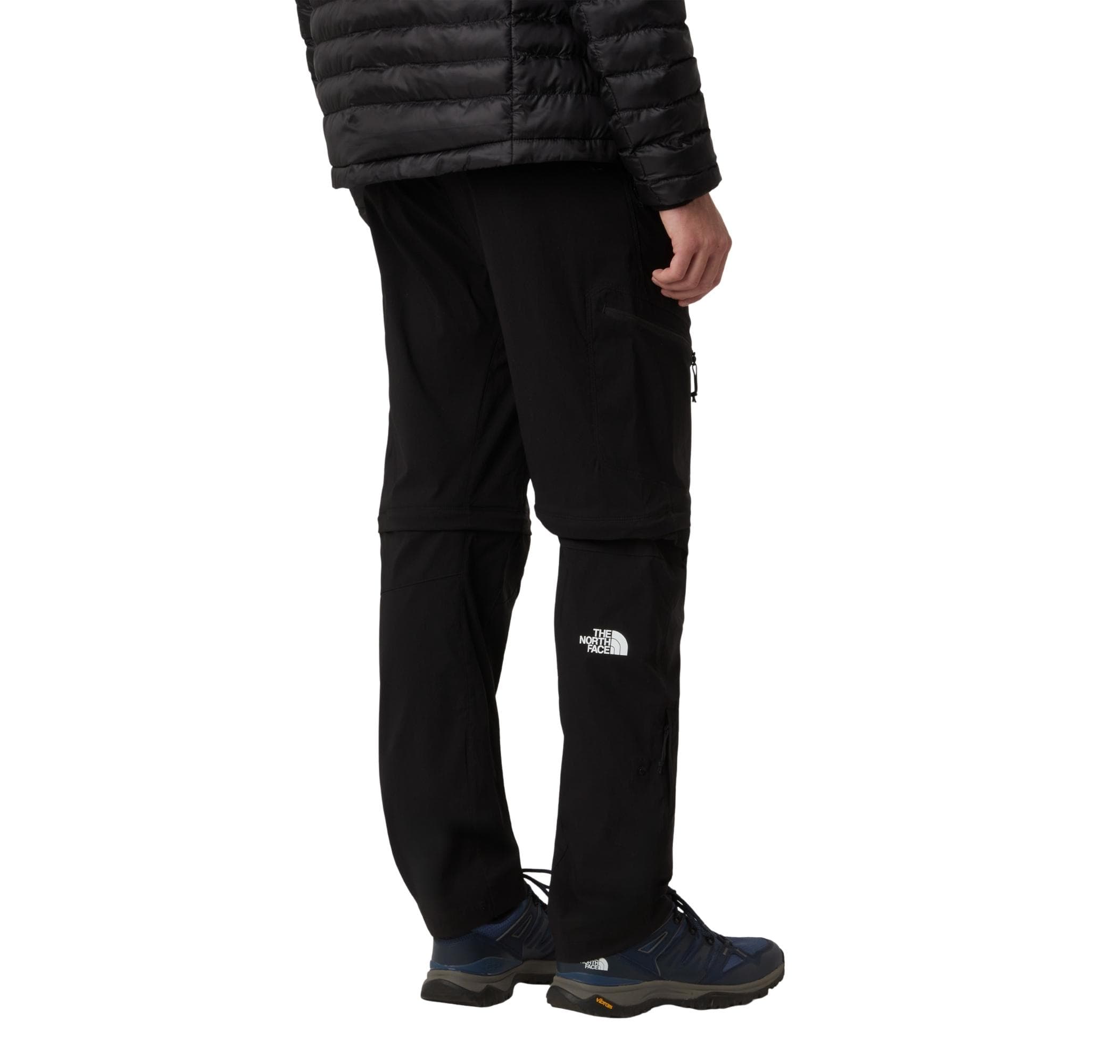 The North Face The North Face M Exploratıon Reg Tapered Convertıble Pa Erkek Pantolon Siyah - 2
