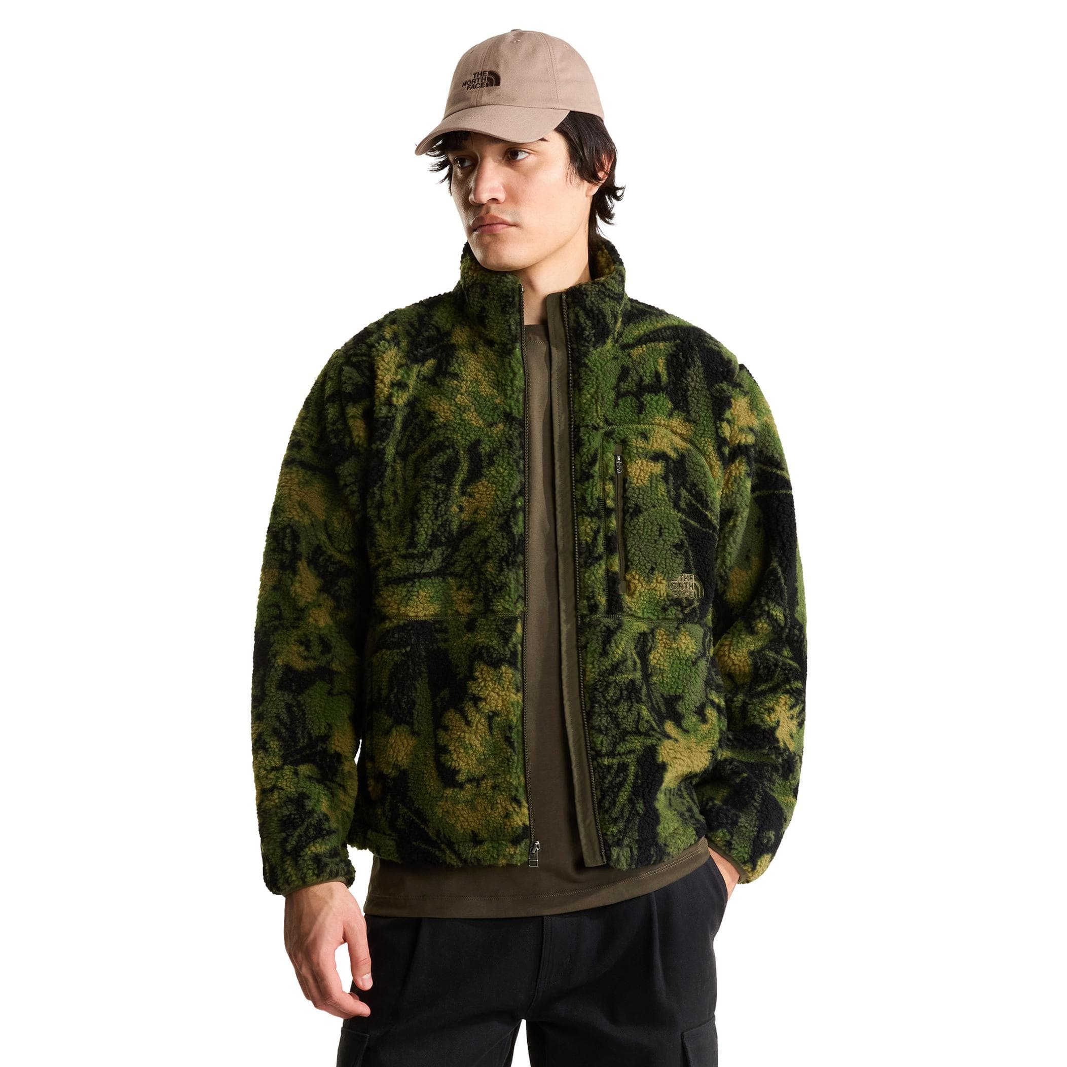 The North Face The North Face M Extreme Pıle 2 Fz Jacket -Prınt Erkek Mont Yeşil