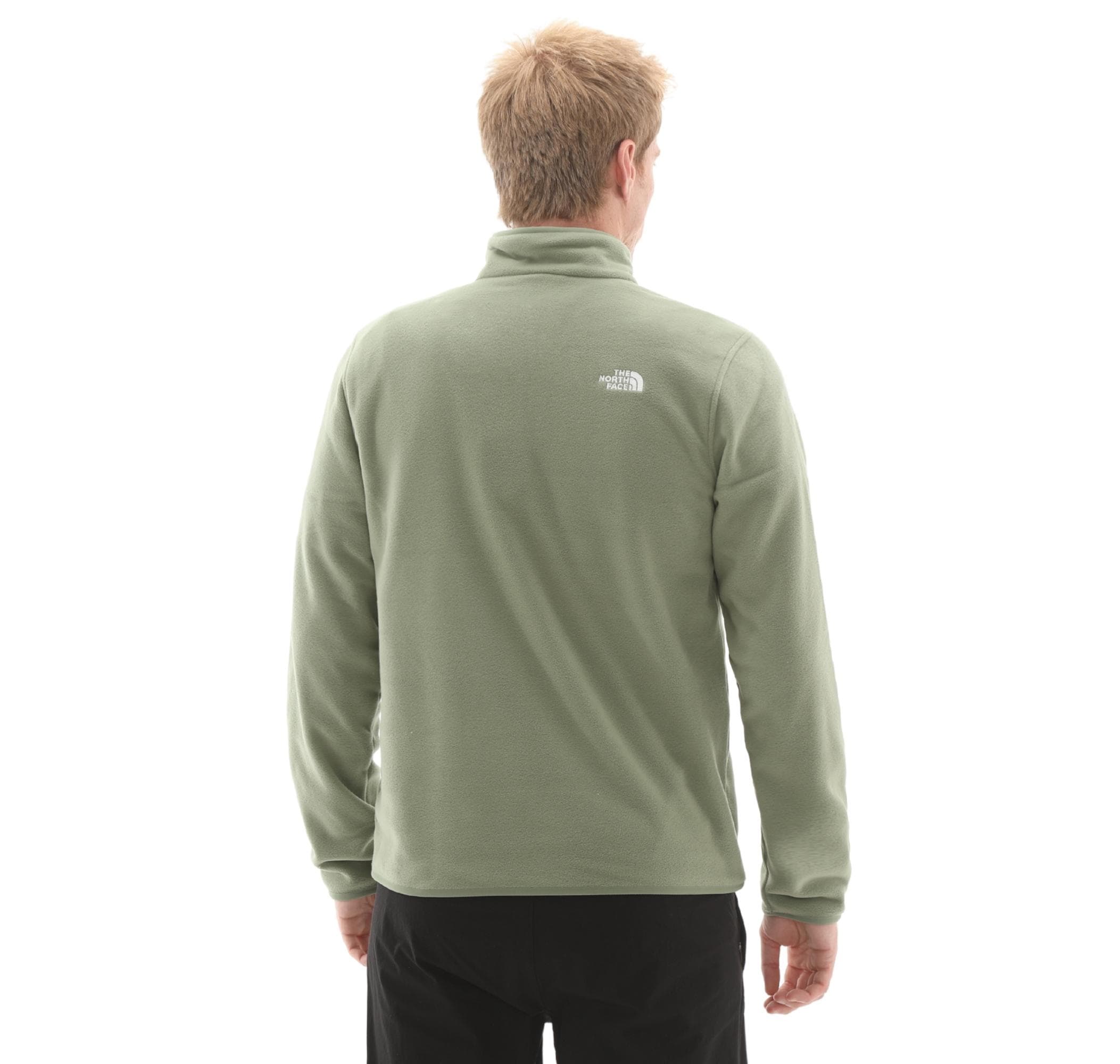 The North Face The North Face M Glacıer Fleece 1-4 Zıp Jacket Erkek Sweatshirt Haki - 4