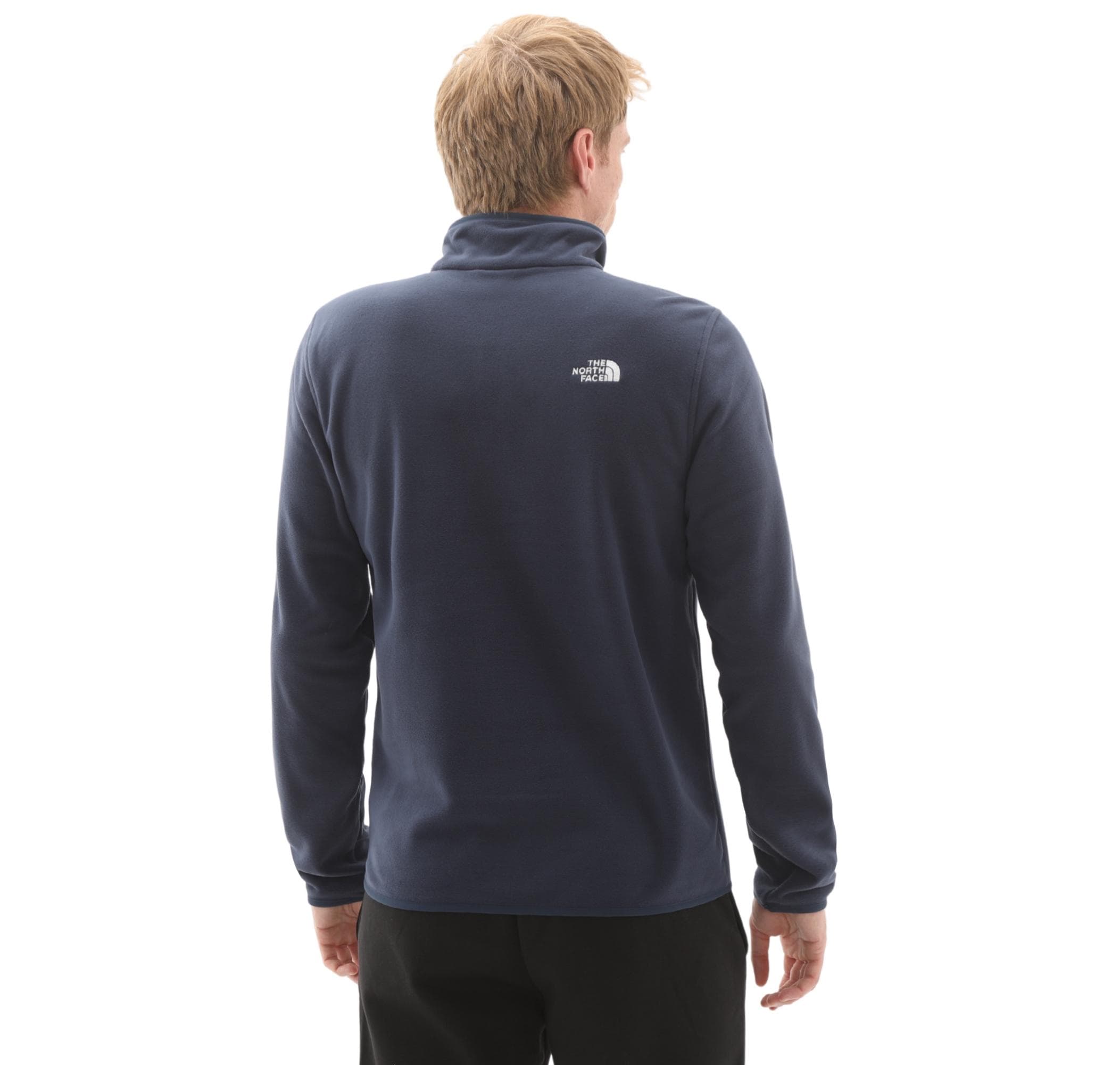 The North Face The North Face M Glacıer Fleece 1-4 Zıp Jacket Erkek Sweatshirt Lacivert - 4