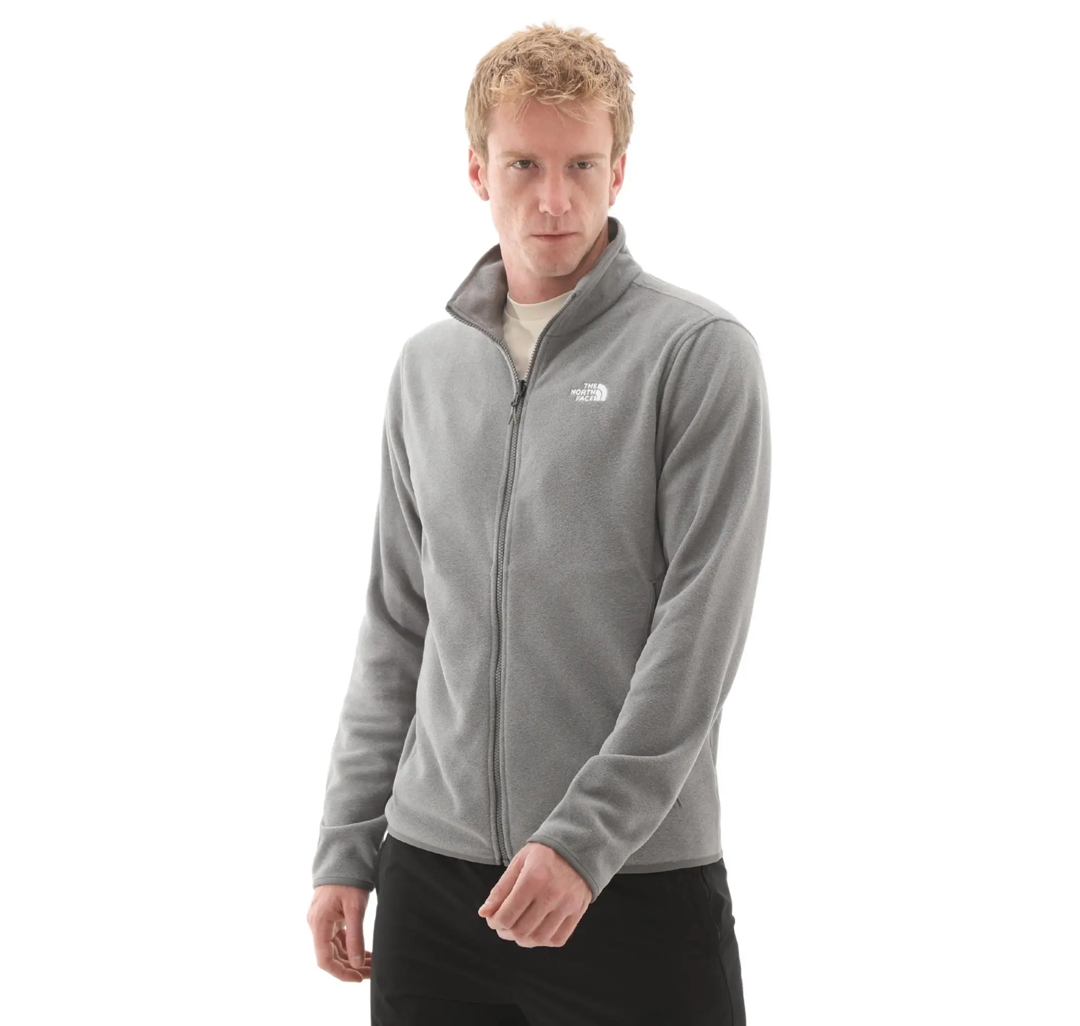 The North Face The North Face M Glacıer Fleece Jacket Erkek Ceket Gri - 3