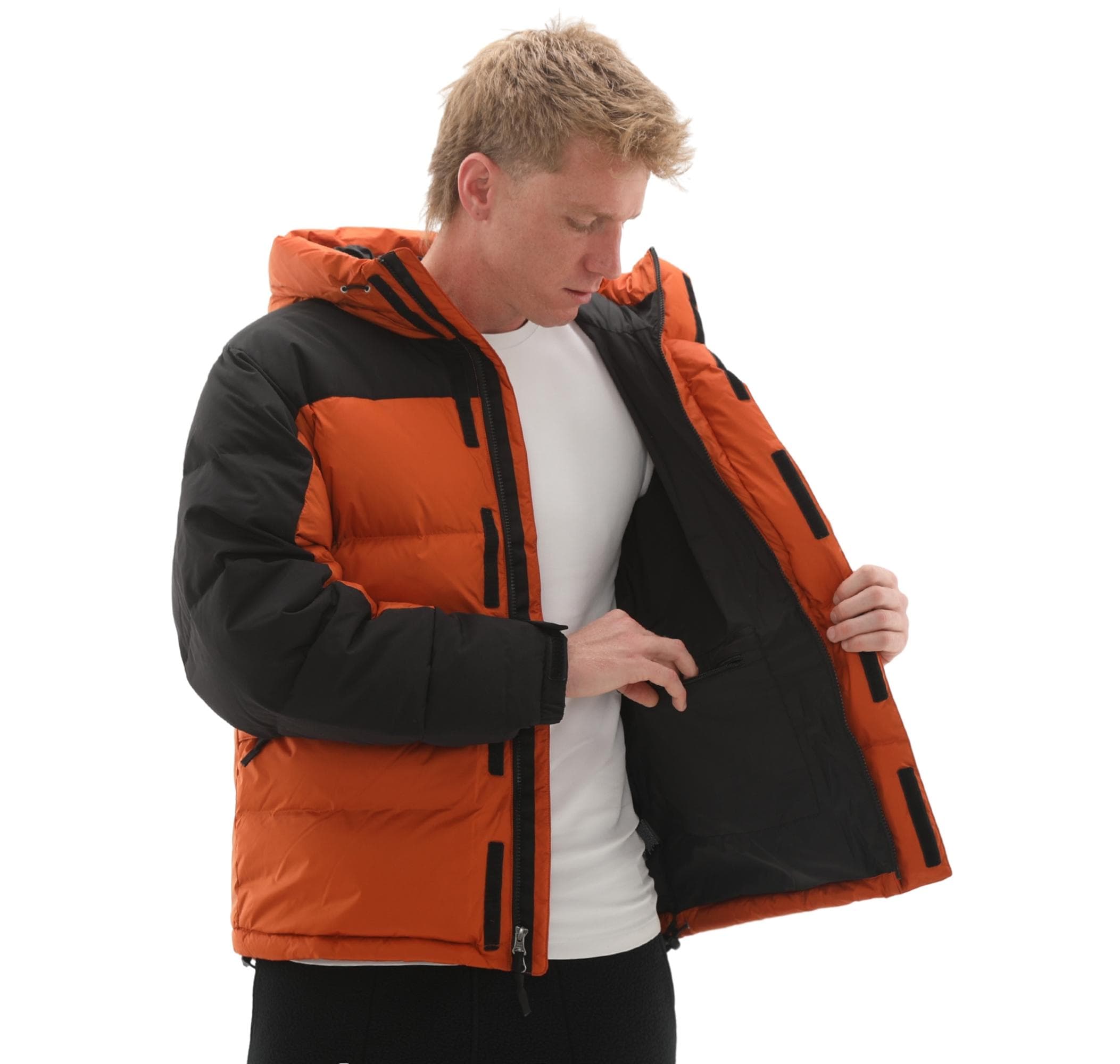 The North Face The North Face M Hmlyn Down Parka Erkek Mont Turuncu - 7