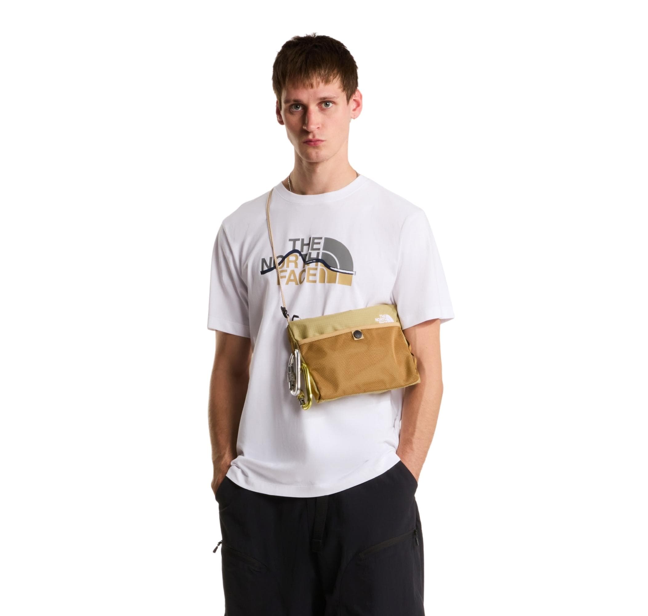 The North Face The North Face M Mountaın Lıne Regular Short Sleeve Tee Erkek T-Shirt Beyaz - 2