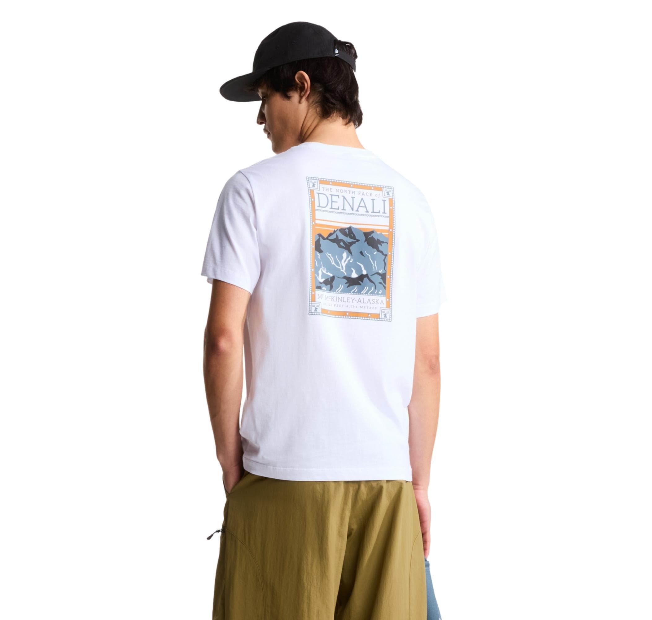 The North Face The North Face M North Faces Reg Ss Tee-Graphıc Erkek T-Shirt Beyaz - 3