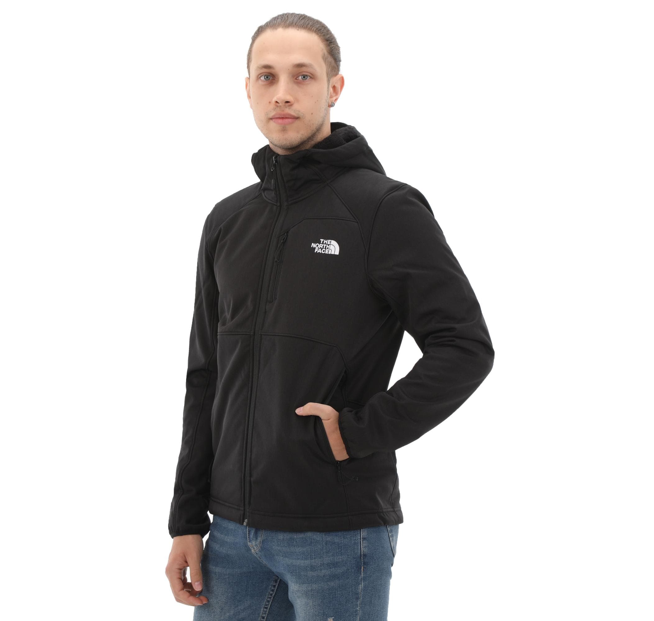 The North Face The North Face M Quest Hooded Softshell Erkek Ceket Siyah - 2