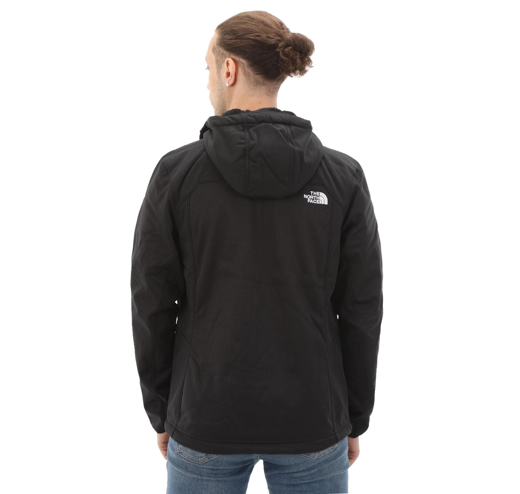 The North Face The North Face M Quest Hooded Softshell Erkek Ceket Siyah - 4