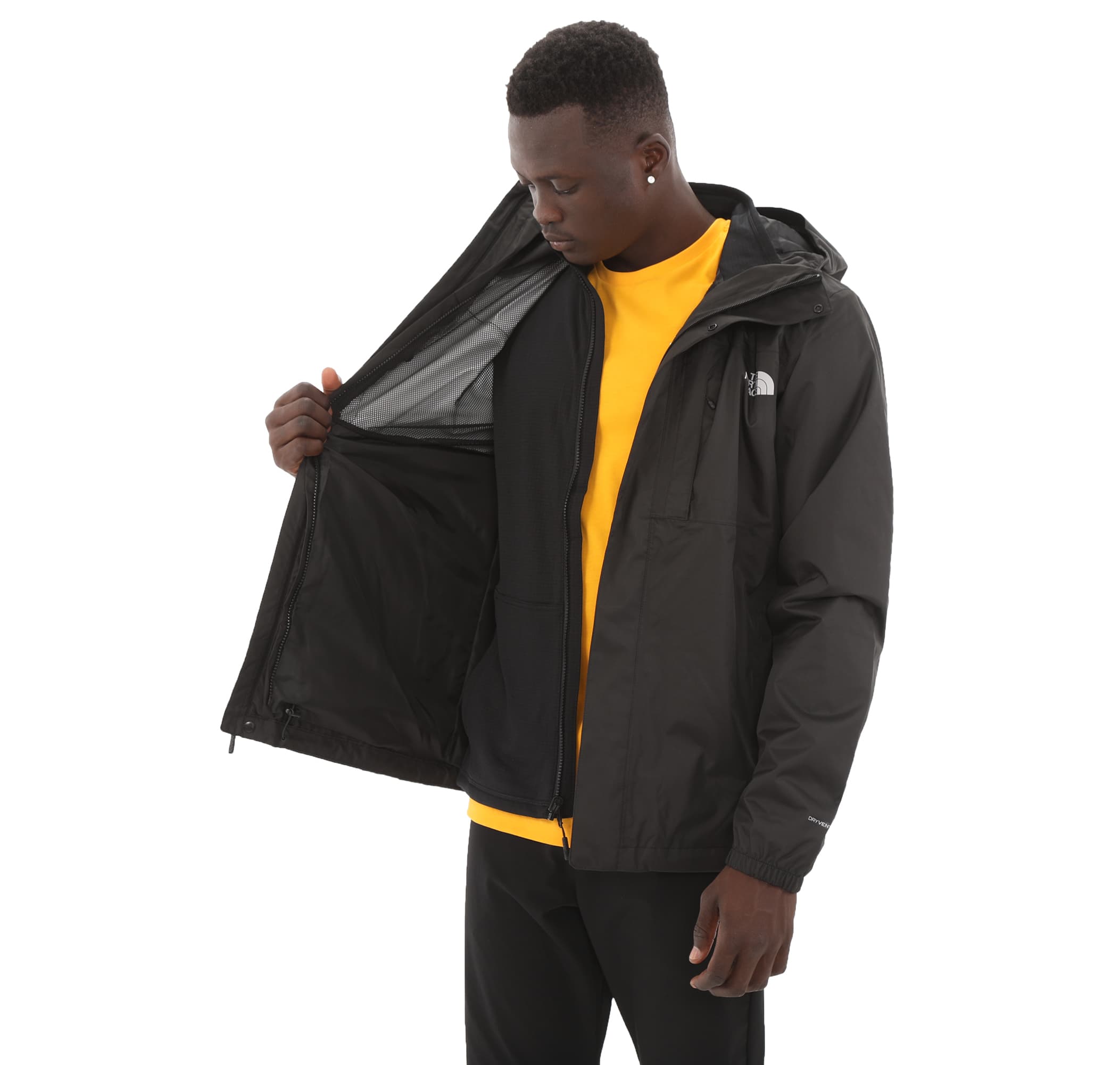 The North Face The North Face M Quest Trıclımate Jacket Erkek Mont Siyah - 5