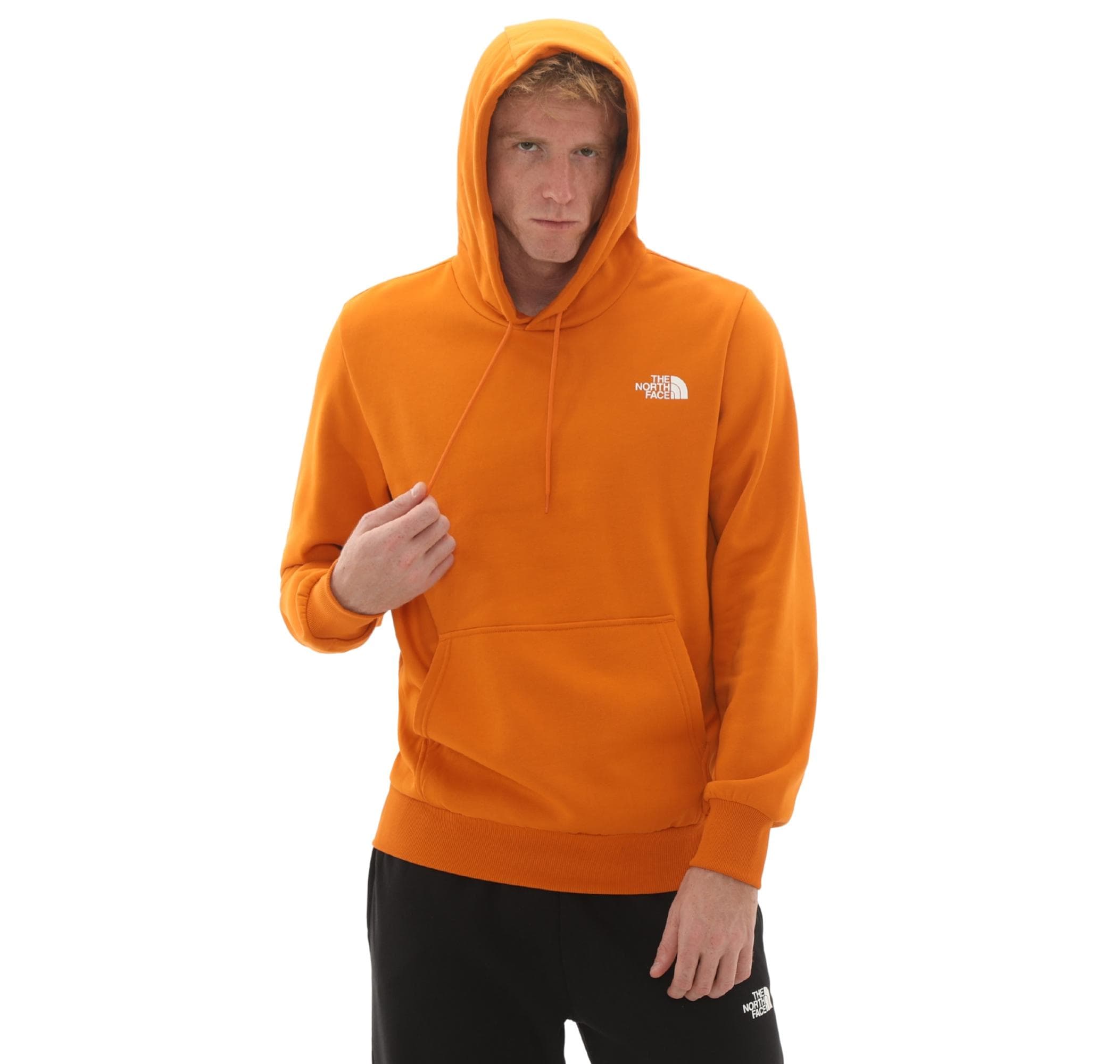The North Face The North Face M Sımple Dome Regular Hoodıe Erkek Sweatshirt Turuncu - 4