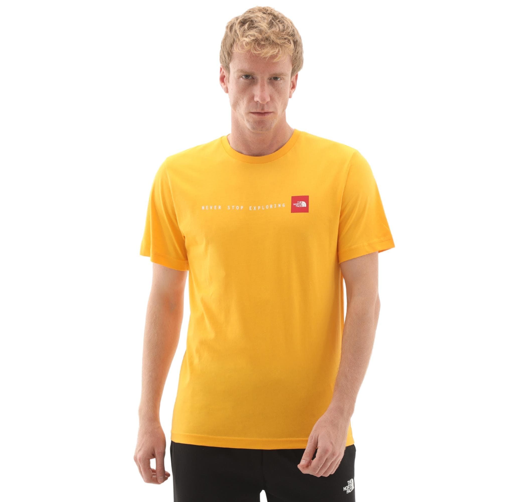 The North Face The North Face M Ss Never Stop Explorıng Tee Erkek T-Shirt Sarı