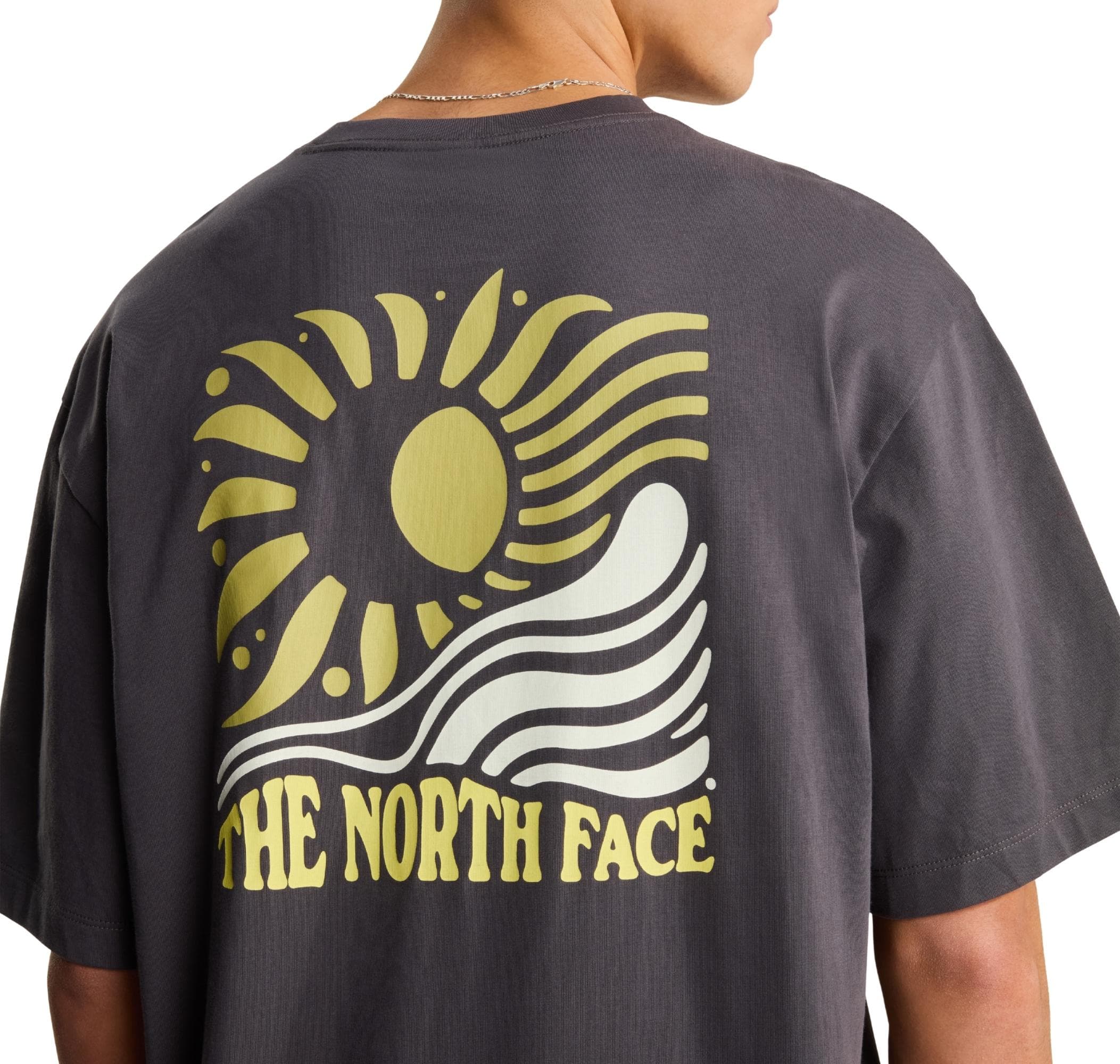 The North Face The North Face M Sun Oversıze Short Sleeve Tee-Graphıc Erkek T-Shirt Mor - 5