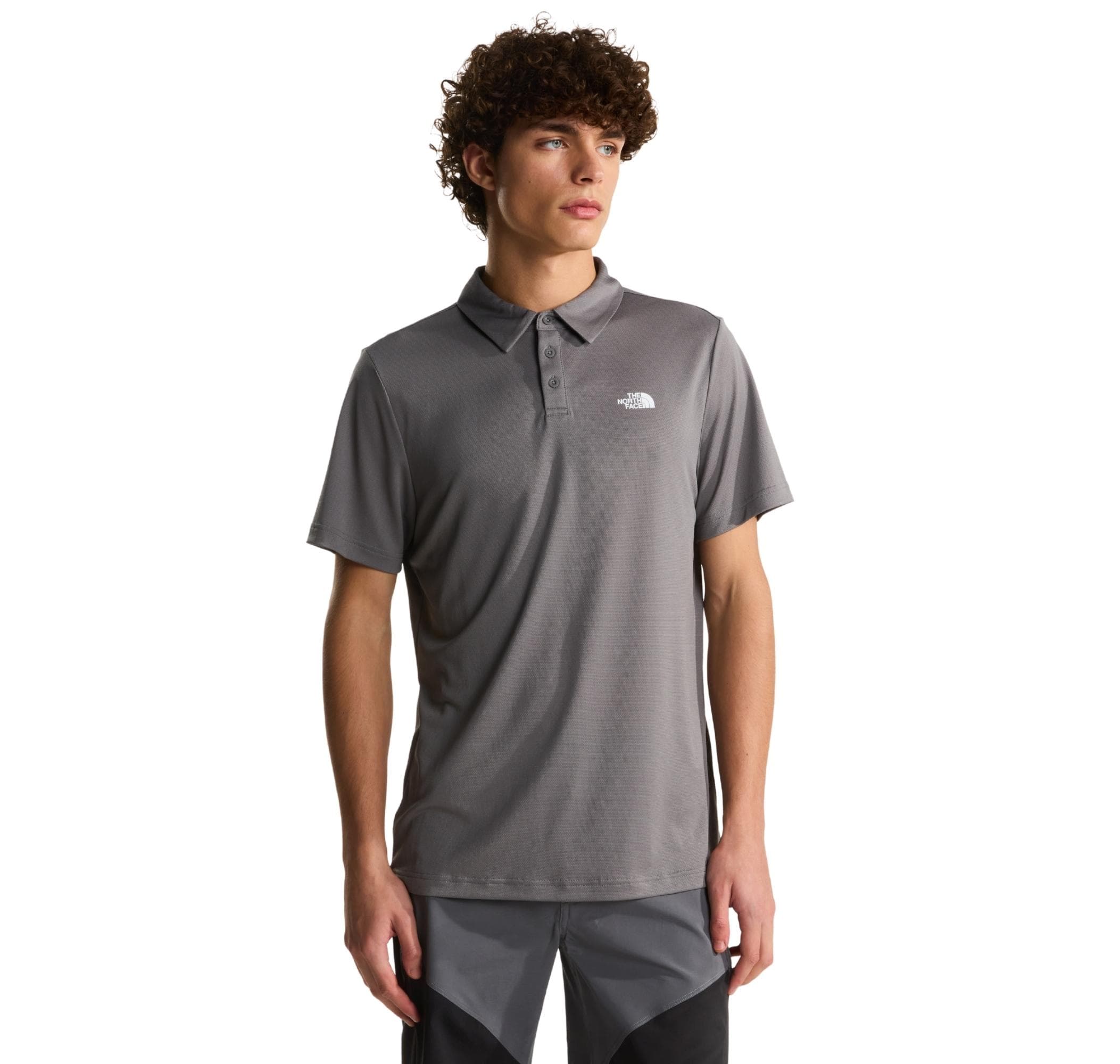 The North Face The North Face M Tanken Polo - Eu Erkek T-Shirt Gri