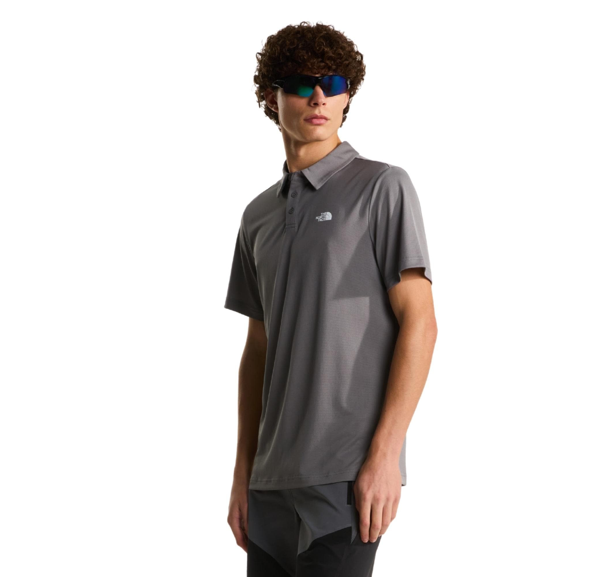 The North Face The North Face M Tanken Polo - Eu Erkek T-Shirt Gri - 2
