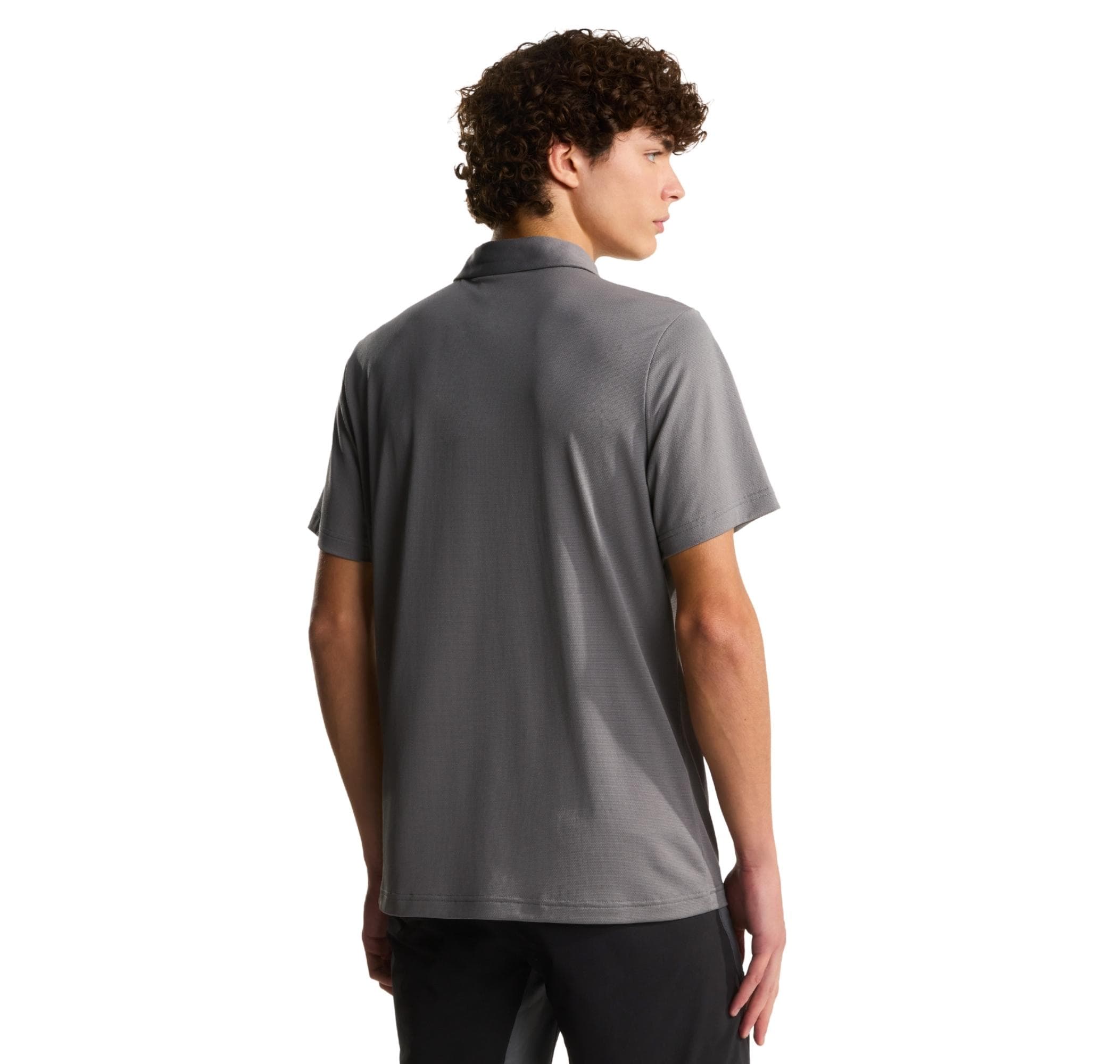 The North Face The North Face M Tanken Polo - Eu Erkek T-Shirt Gri - 4