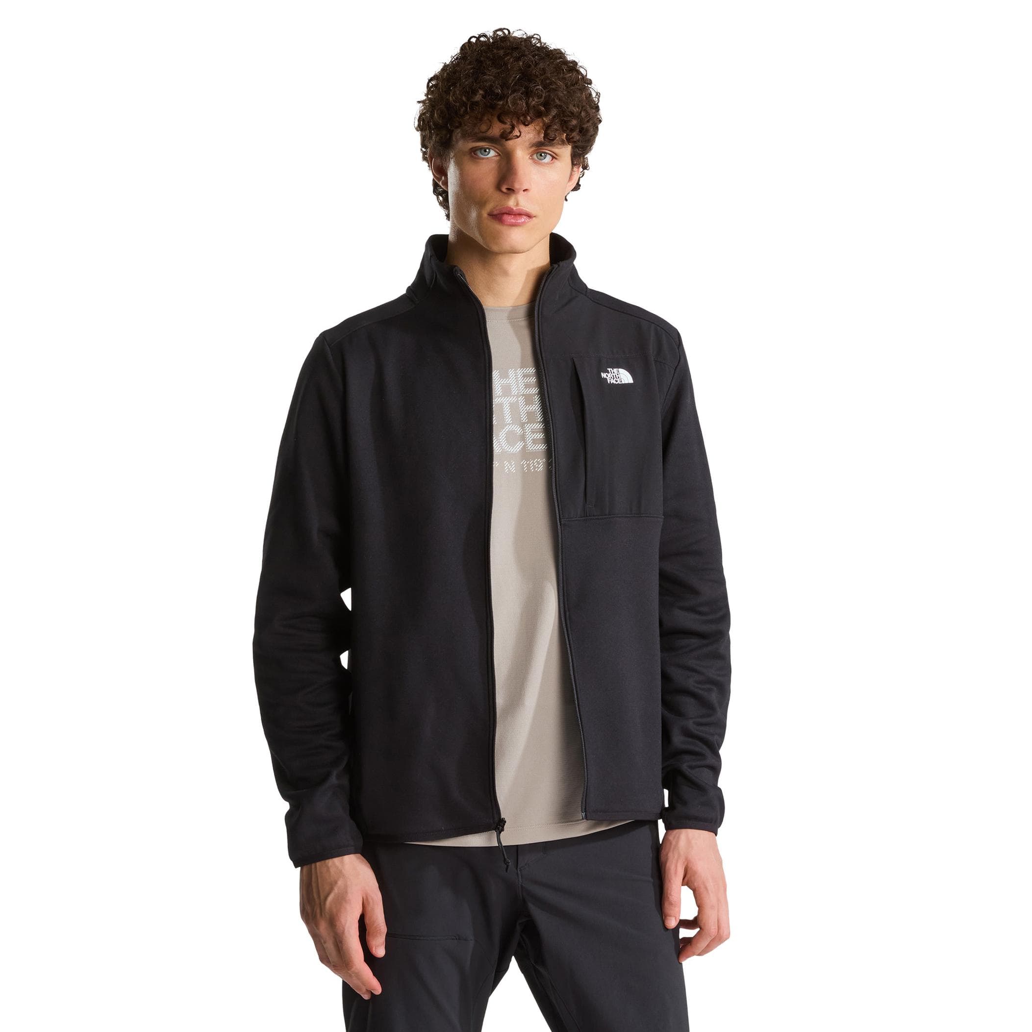 The North Face The North Face M Tnf Performance Fleece Full Zıp Jacket Erkek Mont Siyah - 2