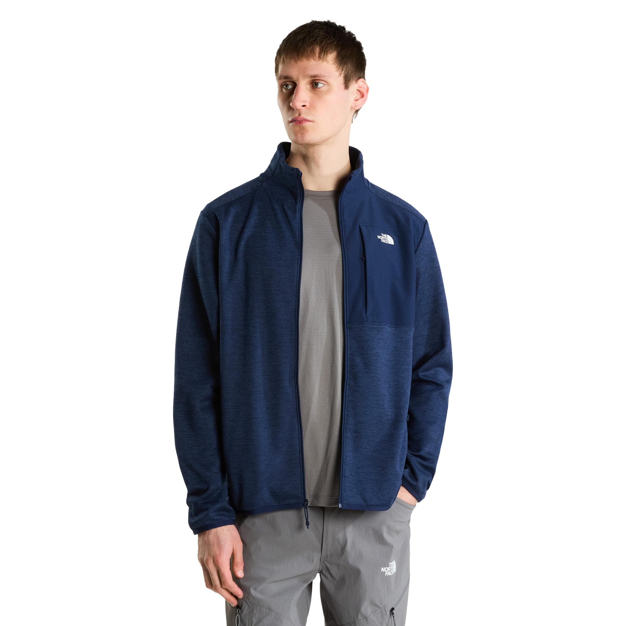 The North Face The North Face M Tnf Performance Fleece Full Zıp Jacket Erkek Mont Lacivert - 3