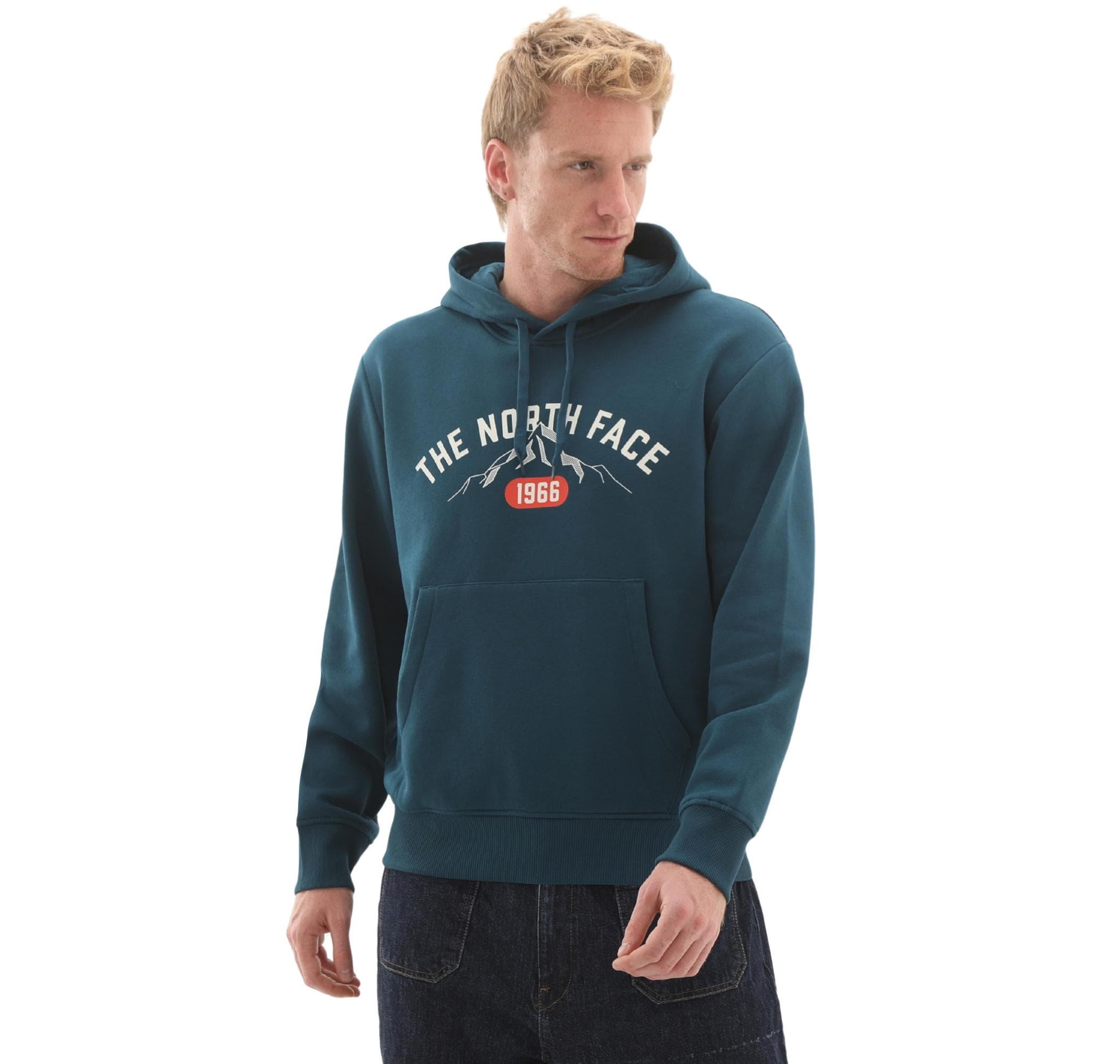 The North Face The North Face M Varsıty Graphıc Relaxed Hooded Sweatsh Erkek Sweatshirt Lacivert - 2