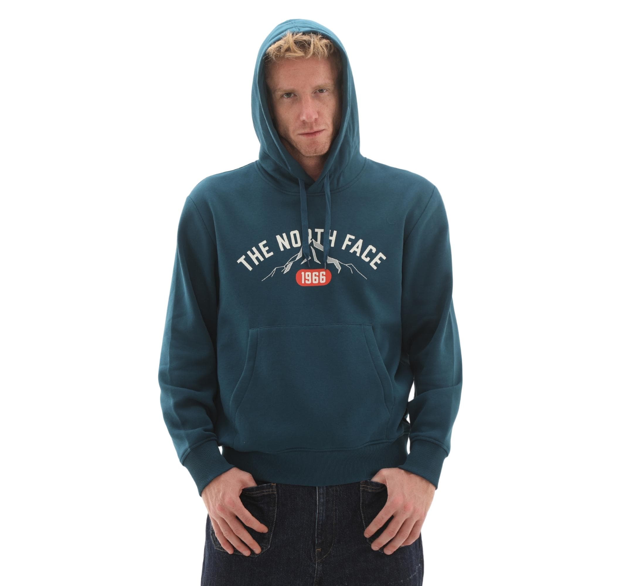 The North Face The North Face M Varsıty Graphıc Relaxed Hooded Sweatsh Erkek Sweatshirt Lacivert - 4
