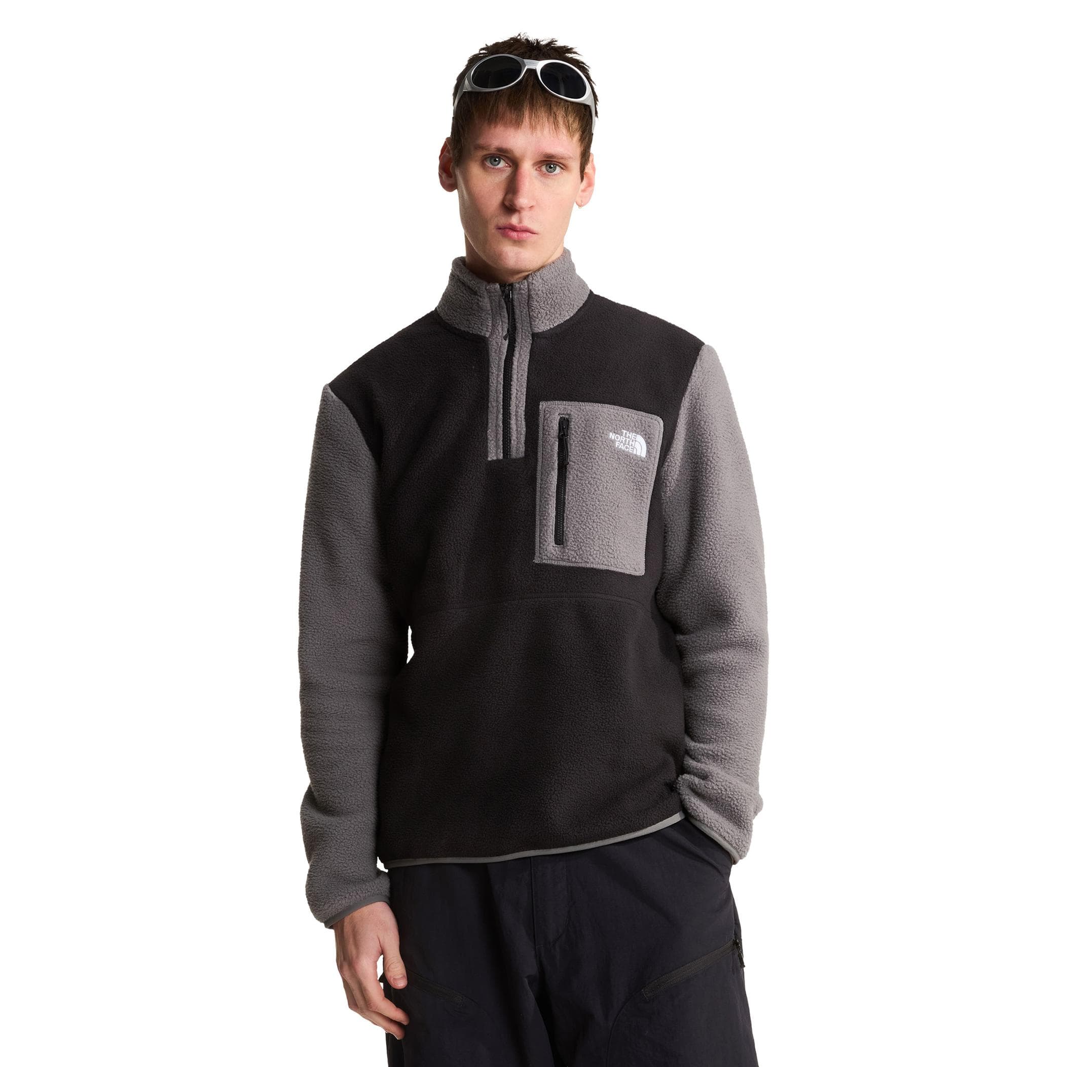 The North Face The North Face M Yumıorı 1-4 Zıp Erkek Sweatshirt Gri