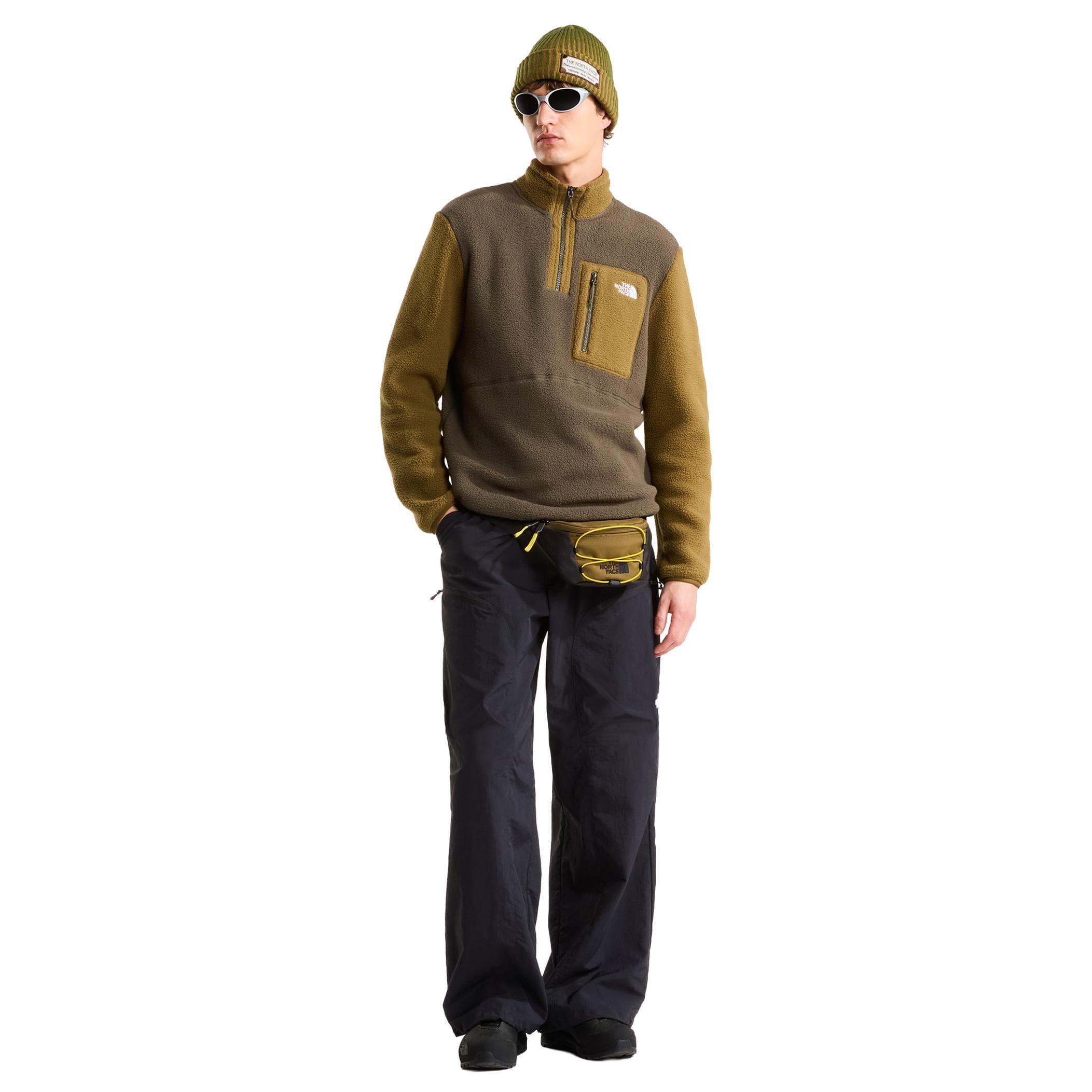 The North Face The North Face M Yumıorı 1-4 Zıp Erkek Sweatshirt Kahve - 3
