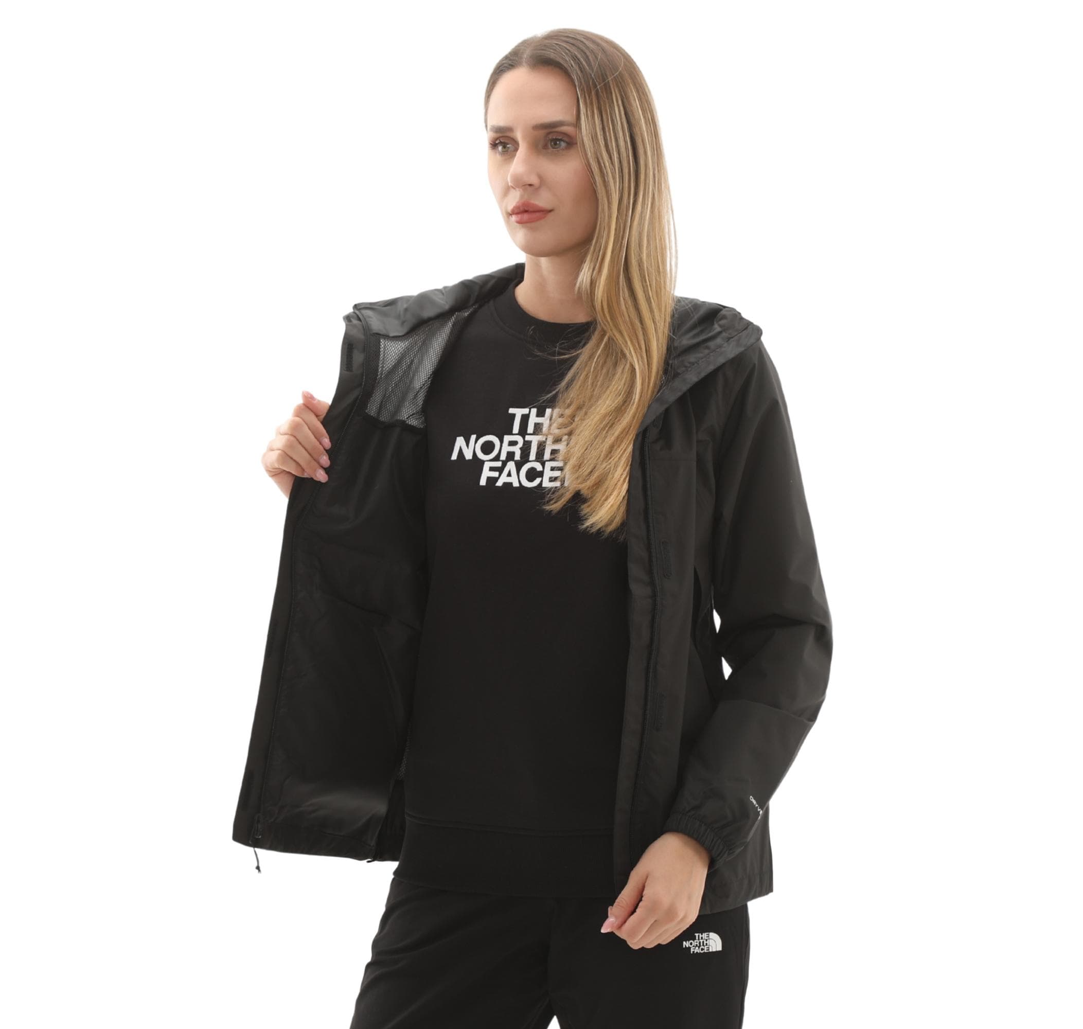 The North Face The North Face W Antora Raın Jacket Kadın Ceket Siyah - 4