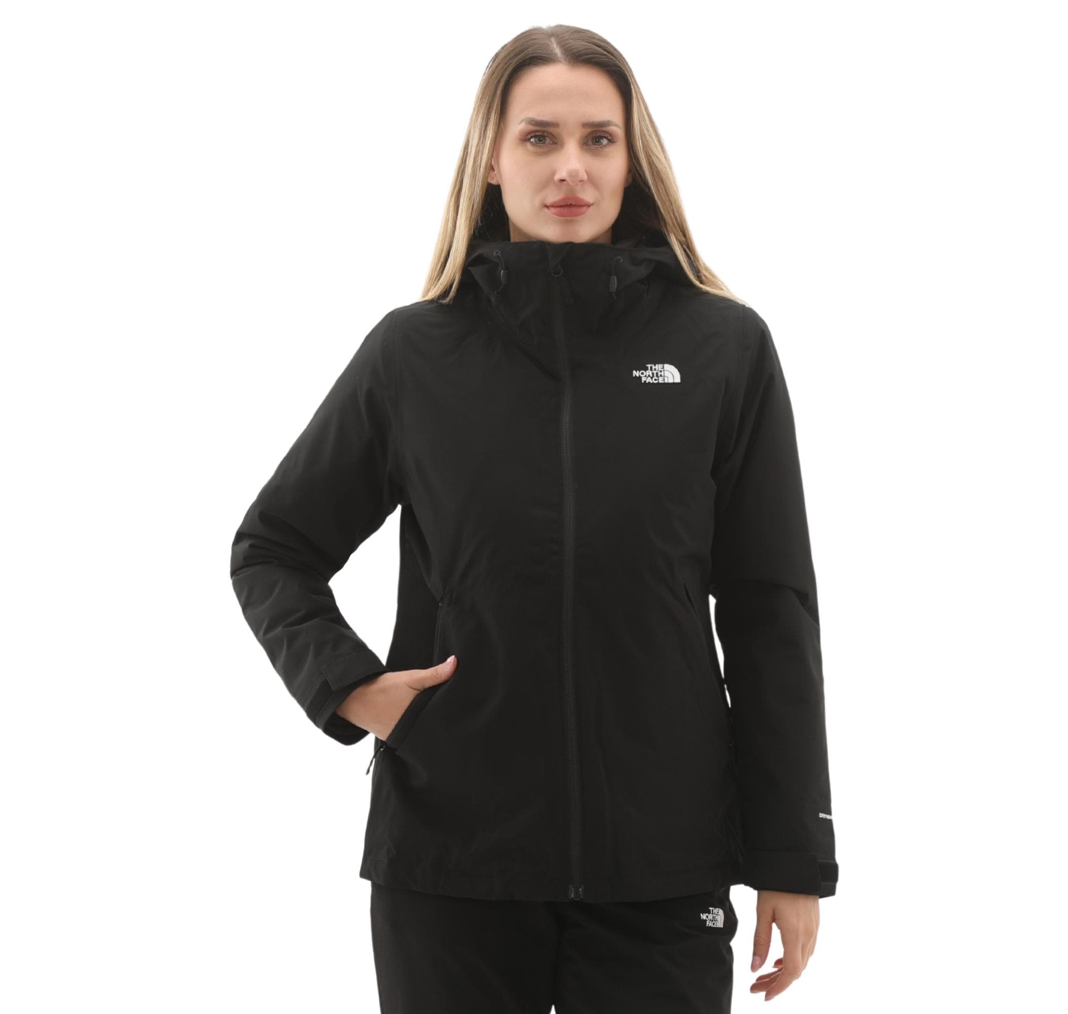The North Face The North Face W Carto Mono Trıclımate Hooded Jacket Kadın Mont Siyah