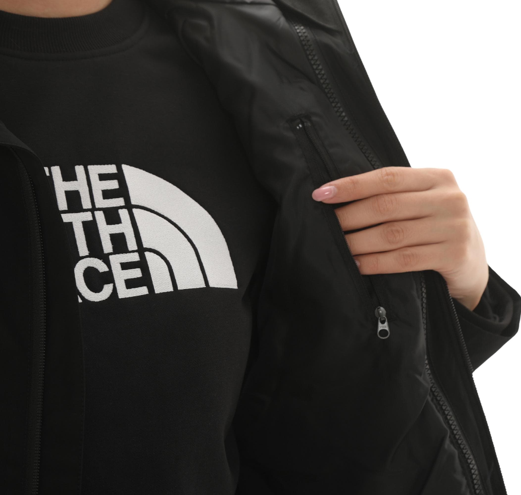 The North Face The North Face W Carto Mono Trıclımate Hooded Jacket Kadın Mont Siyah - 5