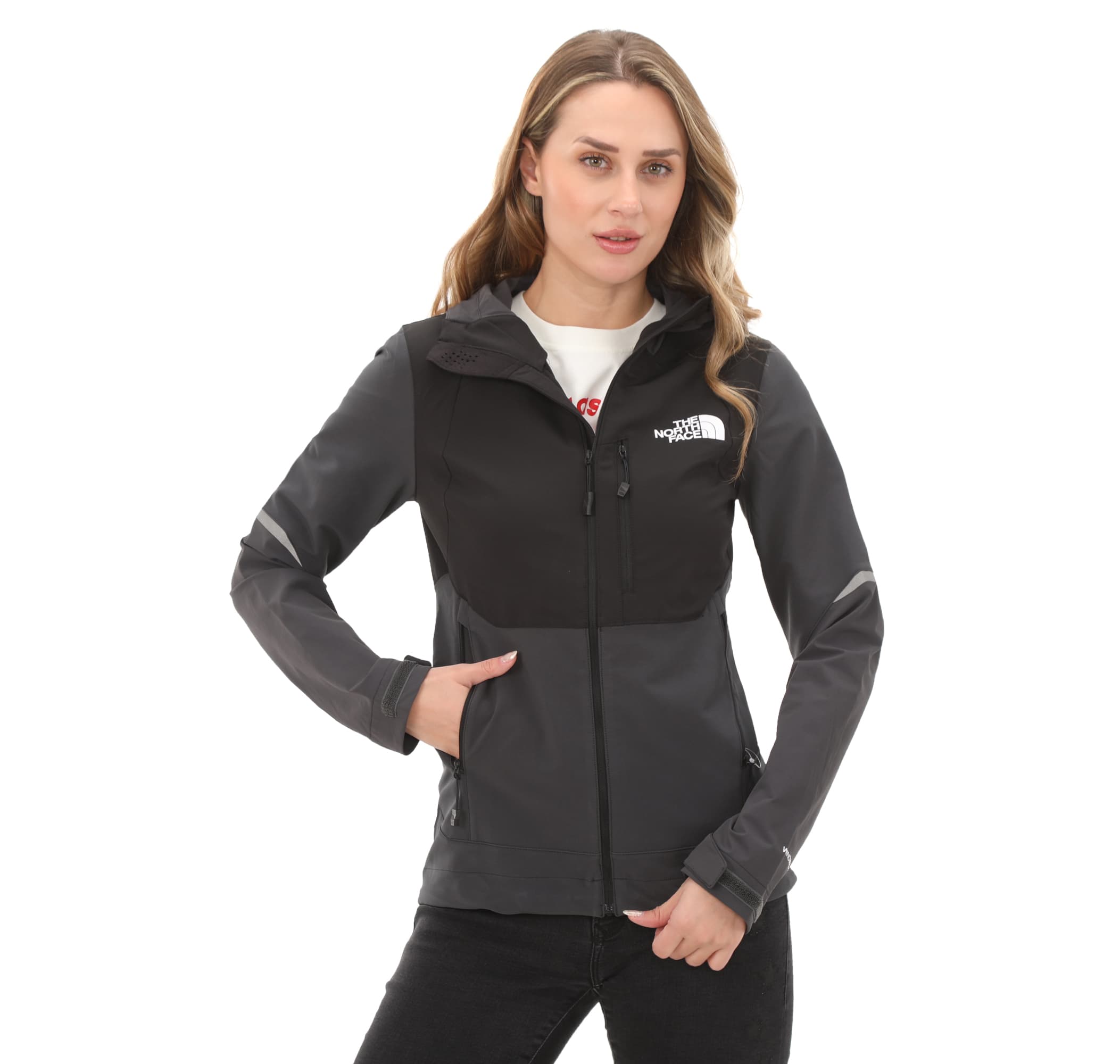 The North Face The North Face W Dawn Turn Hybrıd Softshell Jacket Kadın Yağmurluk-Rüzgarlık Siyah