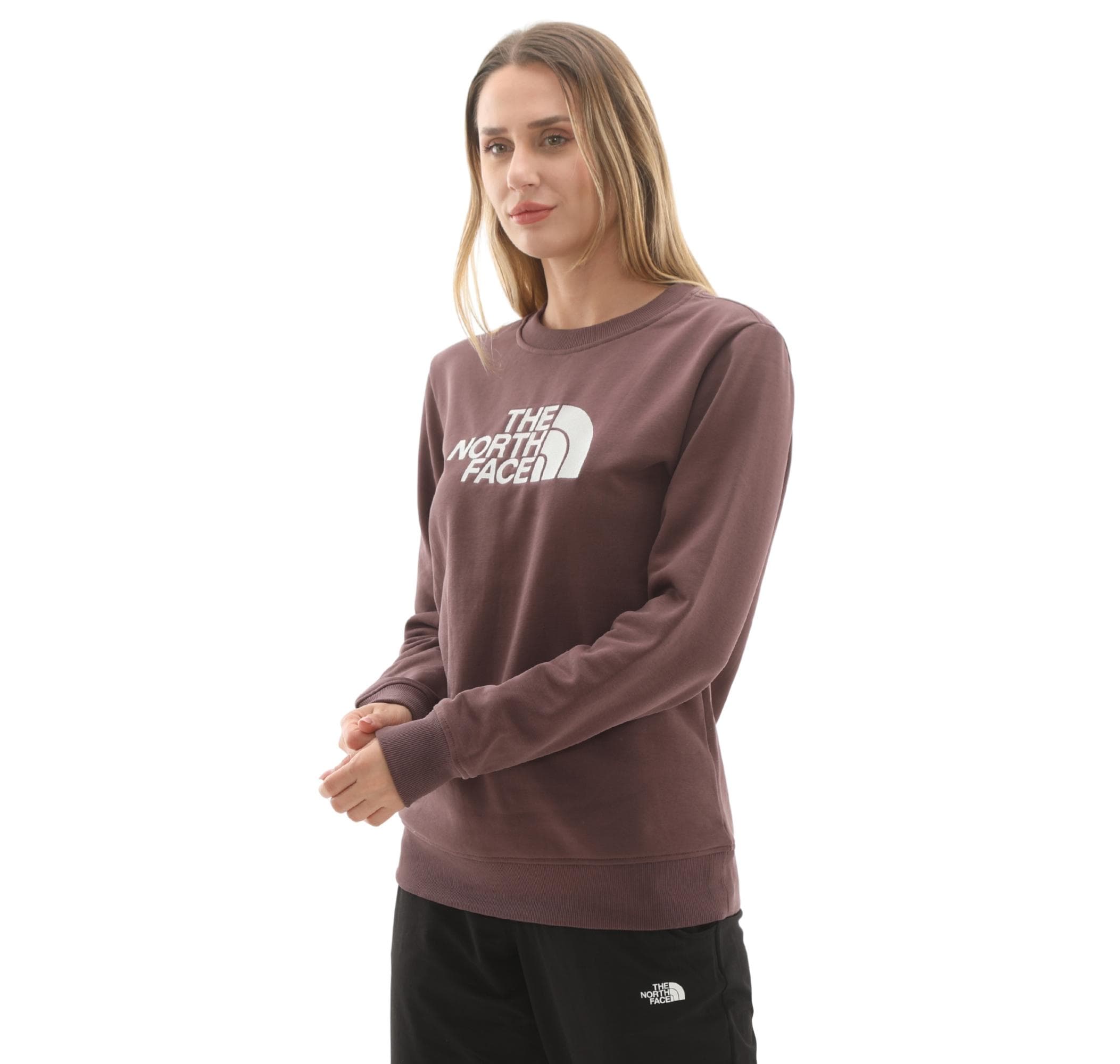 The North Face The North Face W Drew Peak Crew Kadın Sweatshirt Bordo - 2