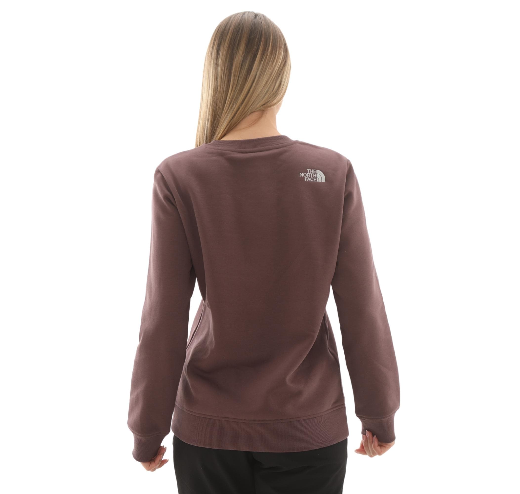 The North Face The North Face W Drew Peak Crew Kadın Sweatshirt Bordo - 4