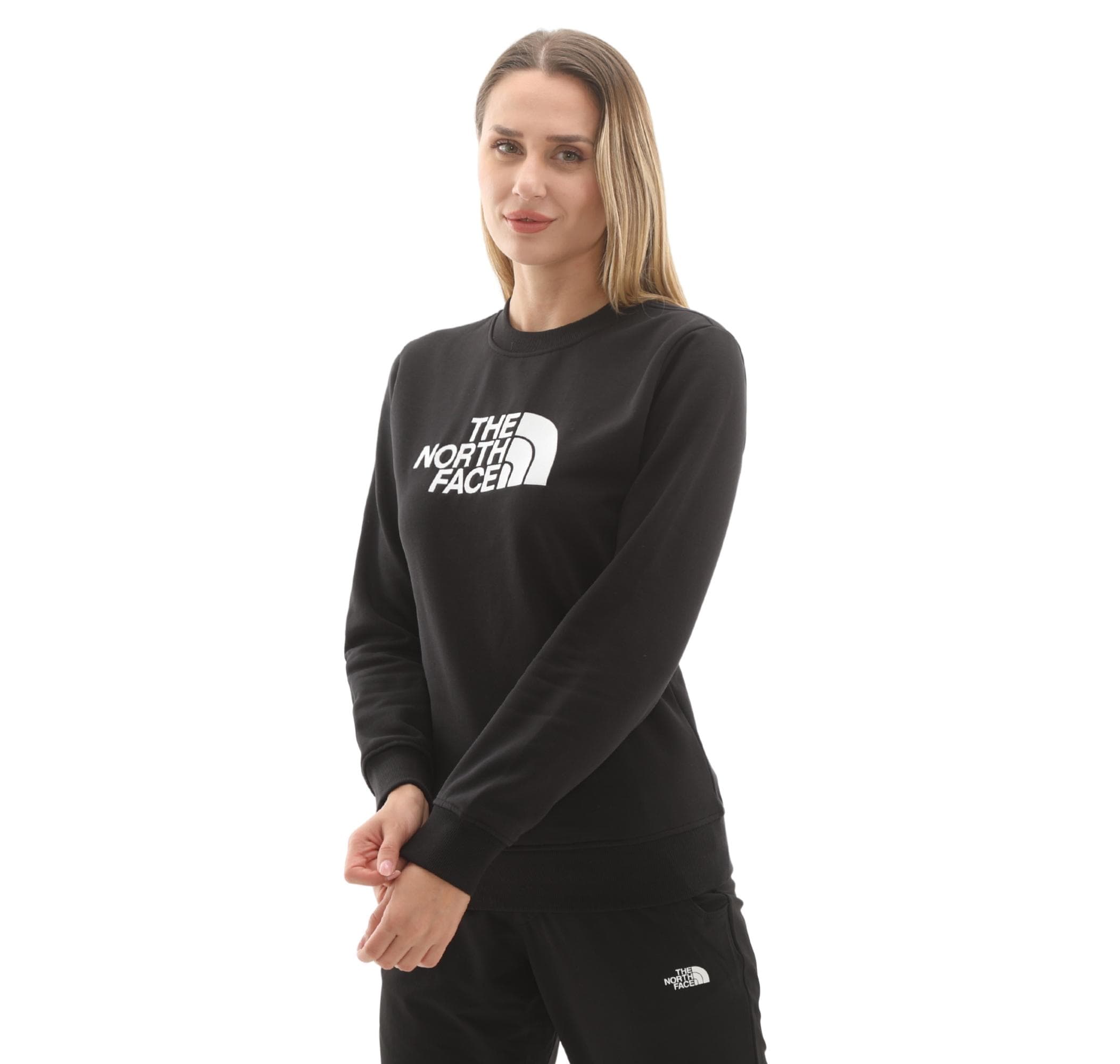 The North Face The North Face W Drew Peak Crew Kadın Sweatshirt Siyah - 2