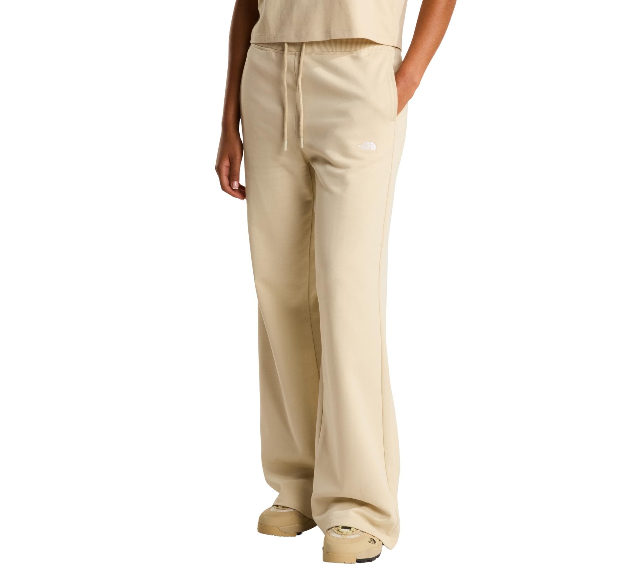 The North Face The North Face W Essentıal Terry Sımple Dome Wıde Leg P Kadın Pantolon Krem