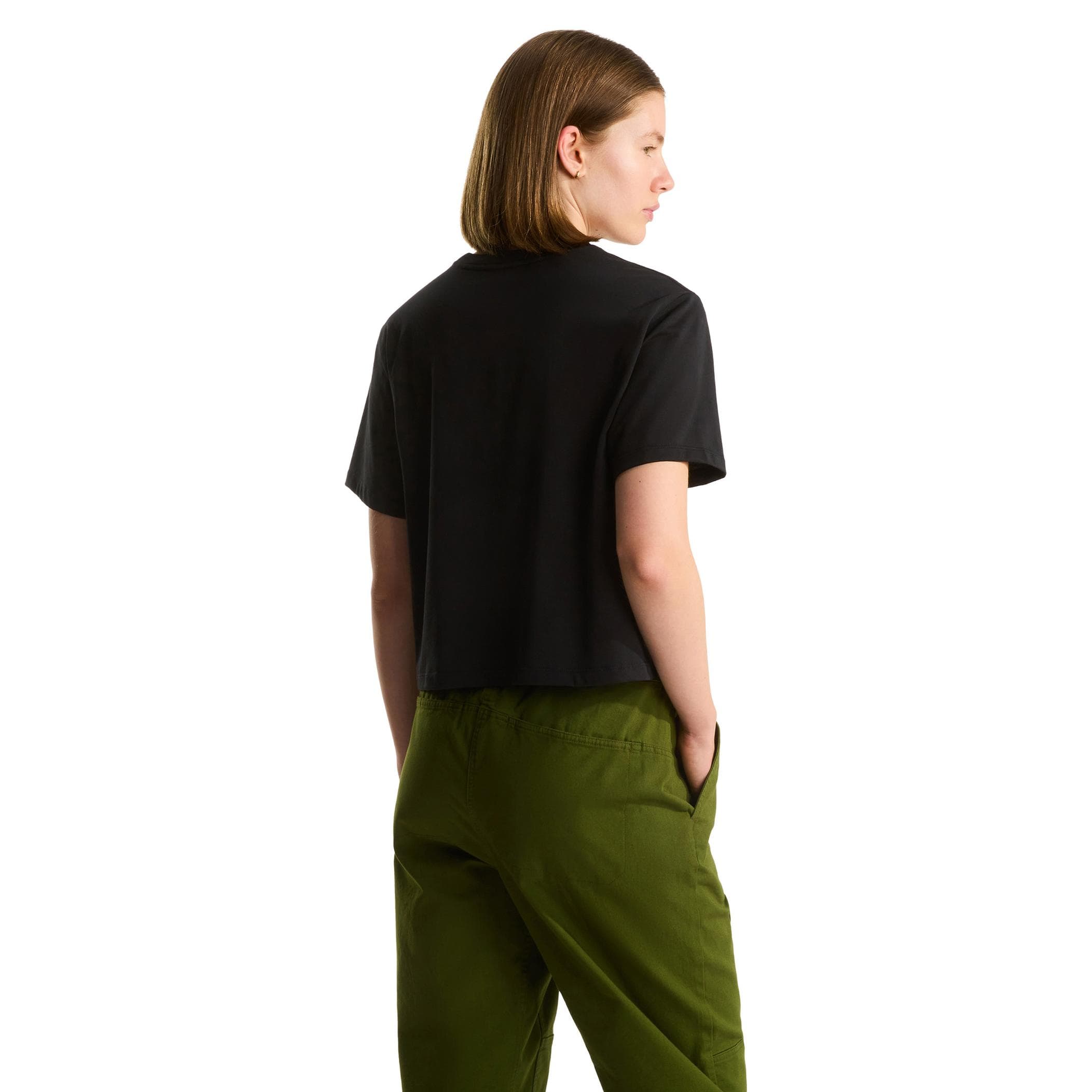 The North Face The North Face W Evolutıon Sımple Dome Crop Rlx Ss Tee Kadın T-Shirt - 2