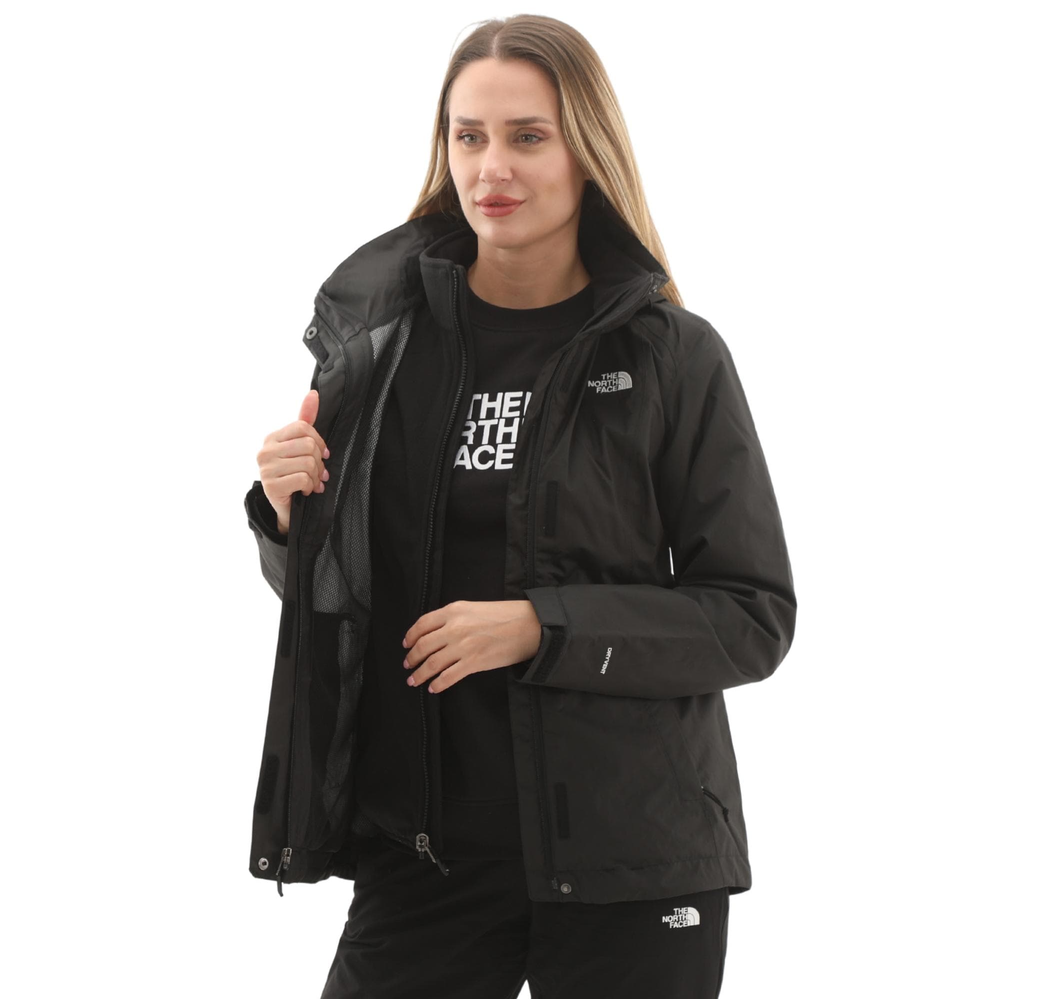 The North Face The North Face W Evolve Iı Trıclımate Jacket - Eu Kadın Mont Siyah - 5
