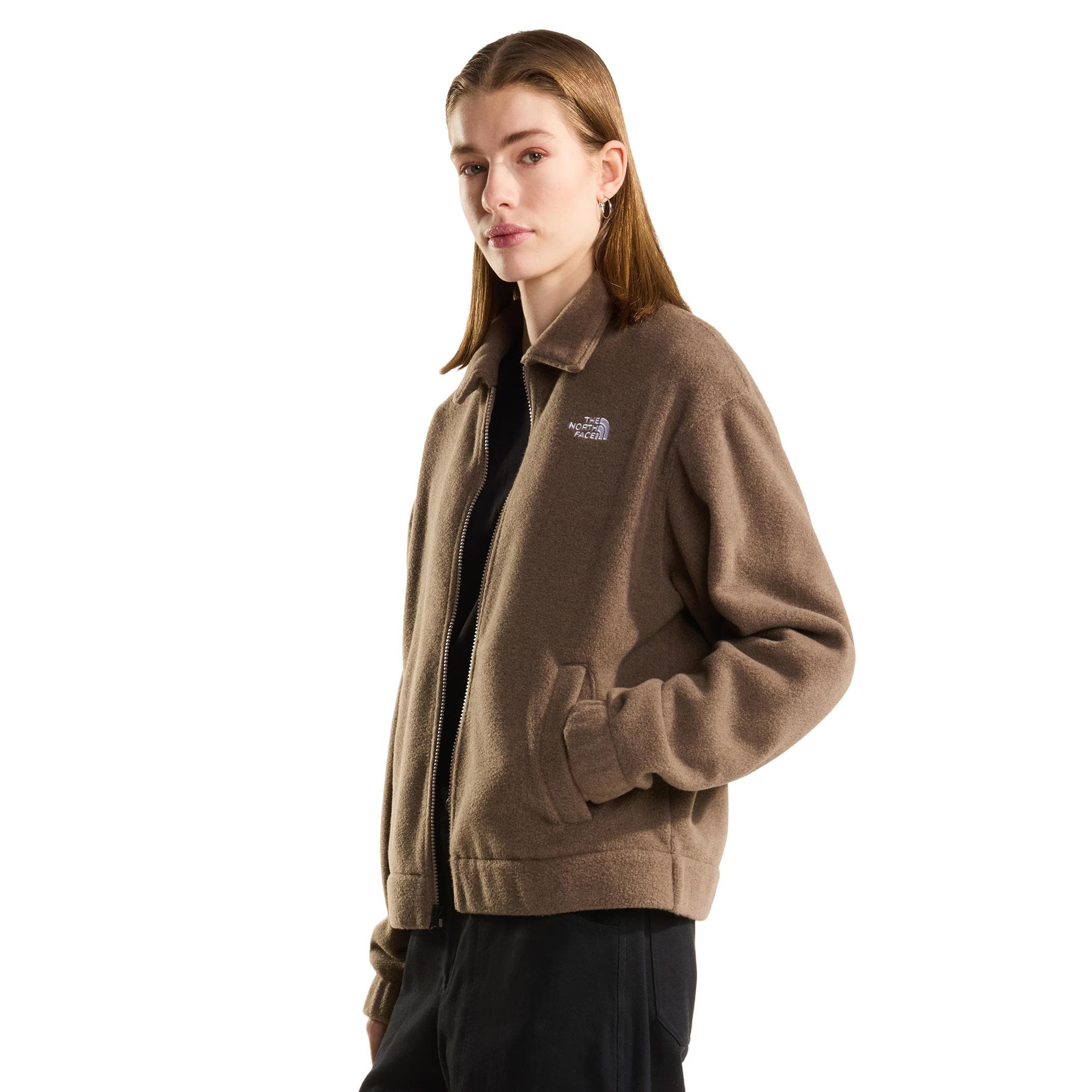 The North Face The North Face W Fleece Collared Jacket Kadın Kahve - 2
