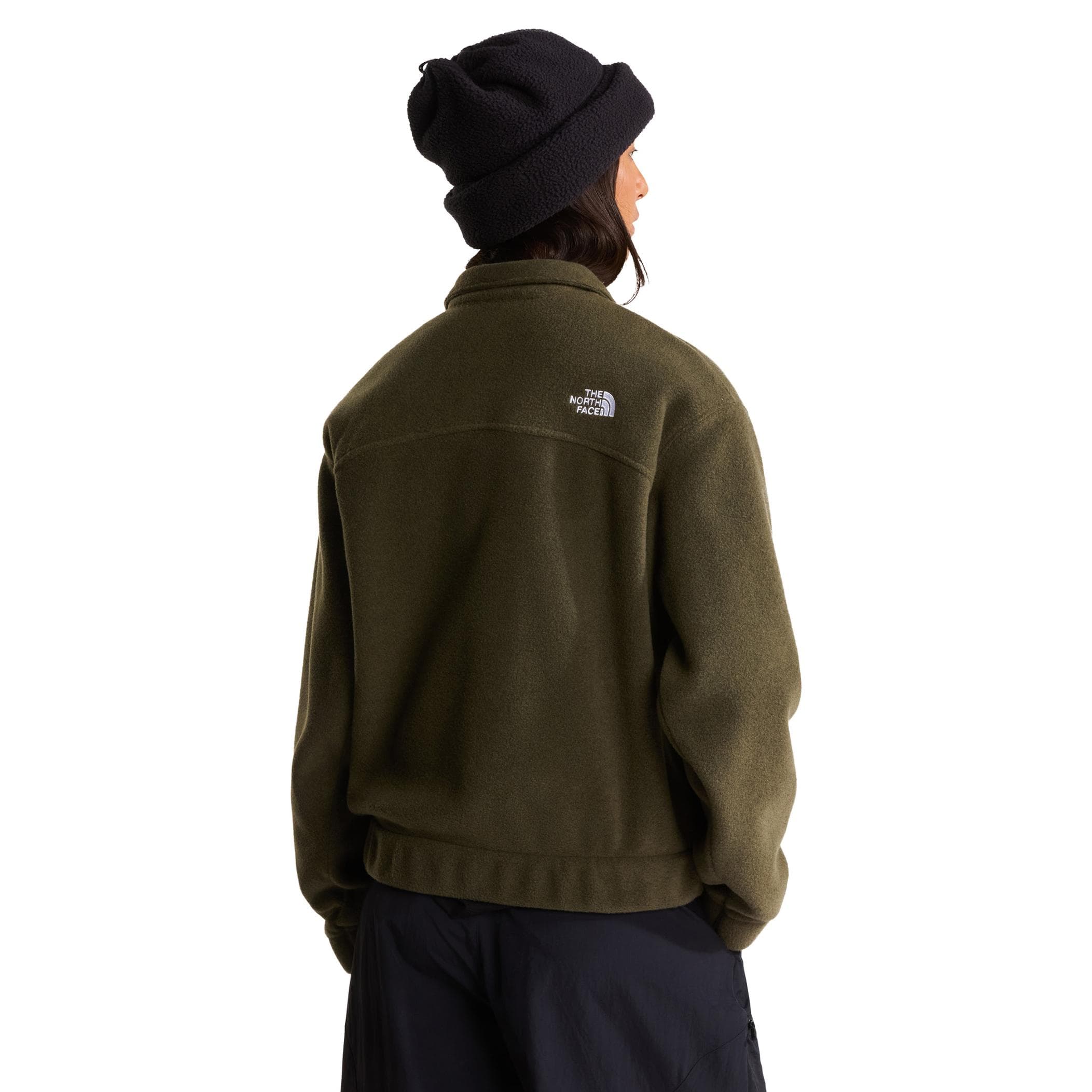 The North Face The North Face W Fleece Collared Jacket Kadın Mont Yeşil - 3