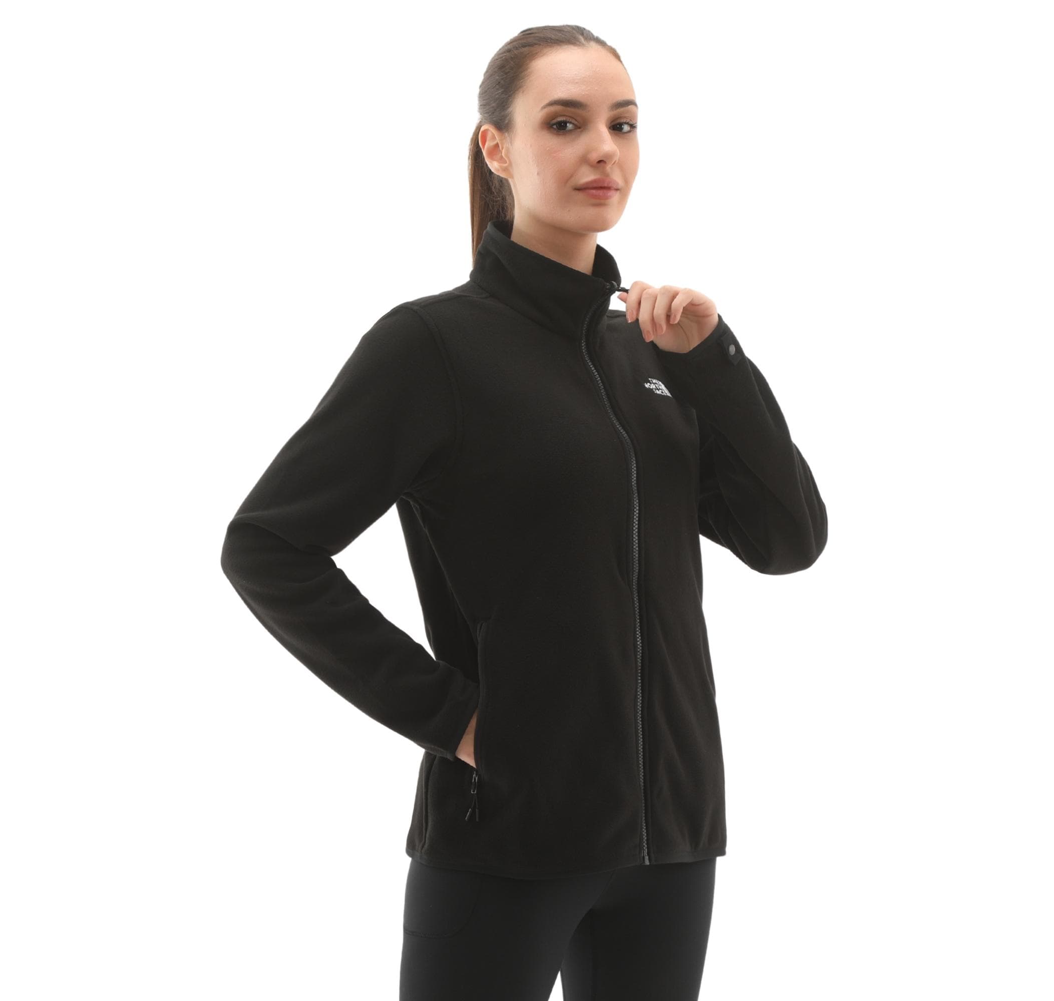 The North Face The North Face W Glacıer Fleece Jacket Kadın Ceket Siyah - 2