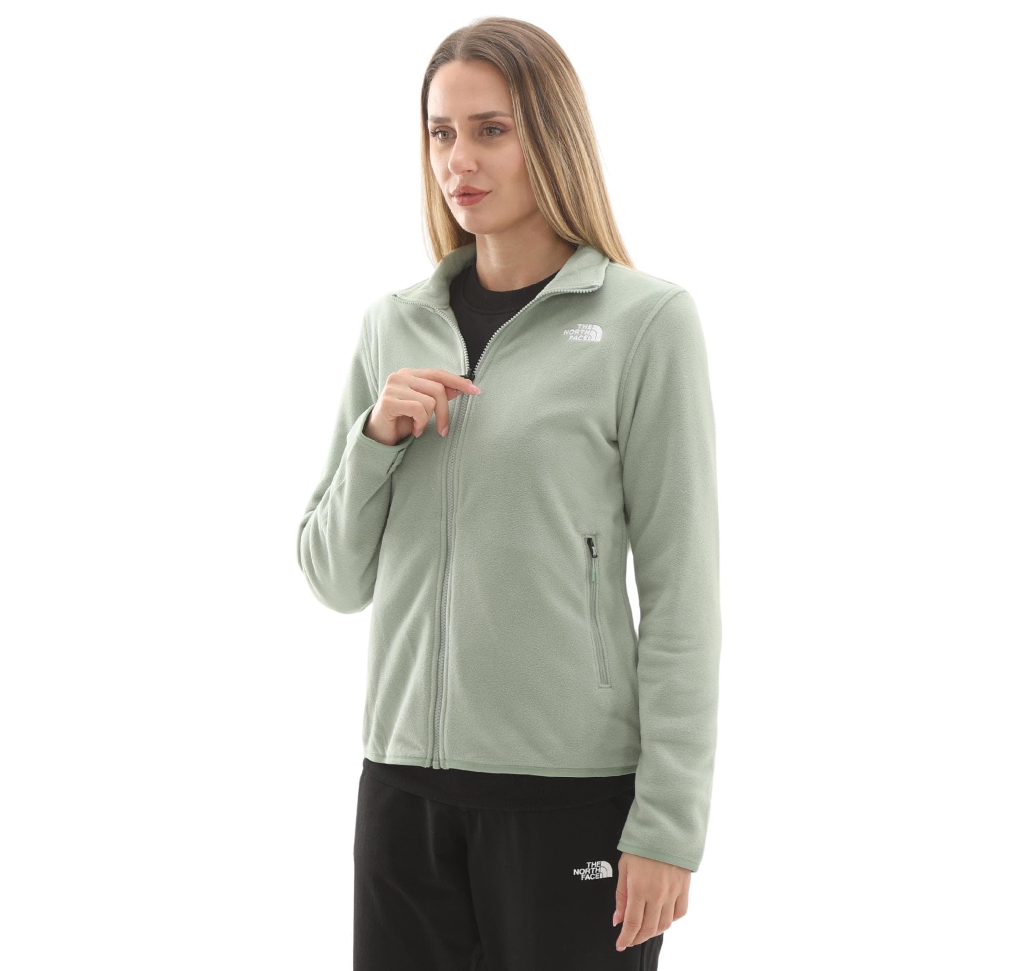 The North Face The North Face W Glacıer Fleece Jacket Kadın Ceket Yeşil - 2